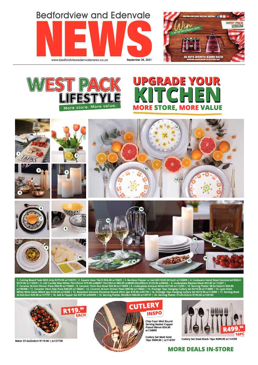 Bedfordview Edenvale News 29 September 2021 page 1
