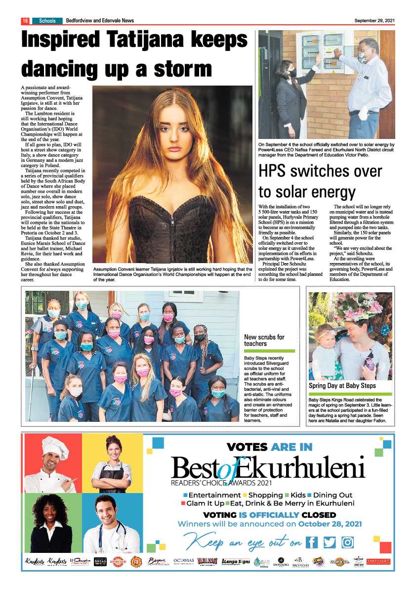 Bedfordview Edenvale News 29 September 2021 page 18