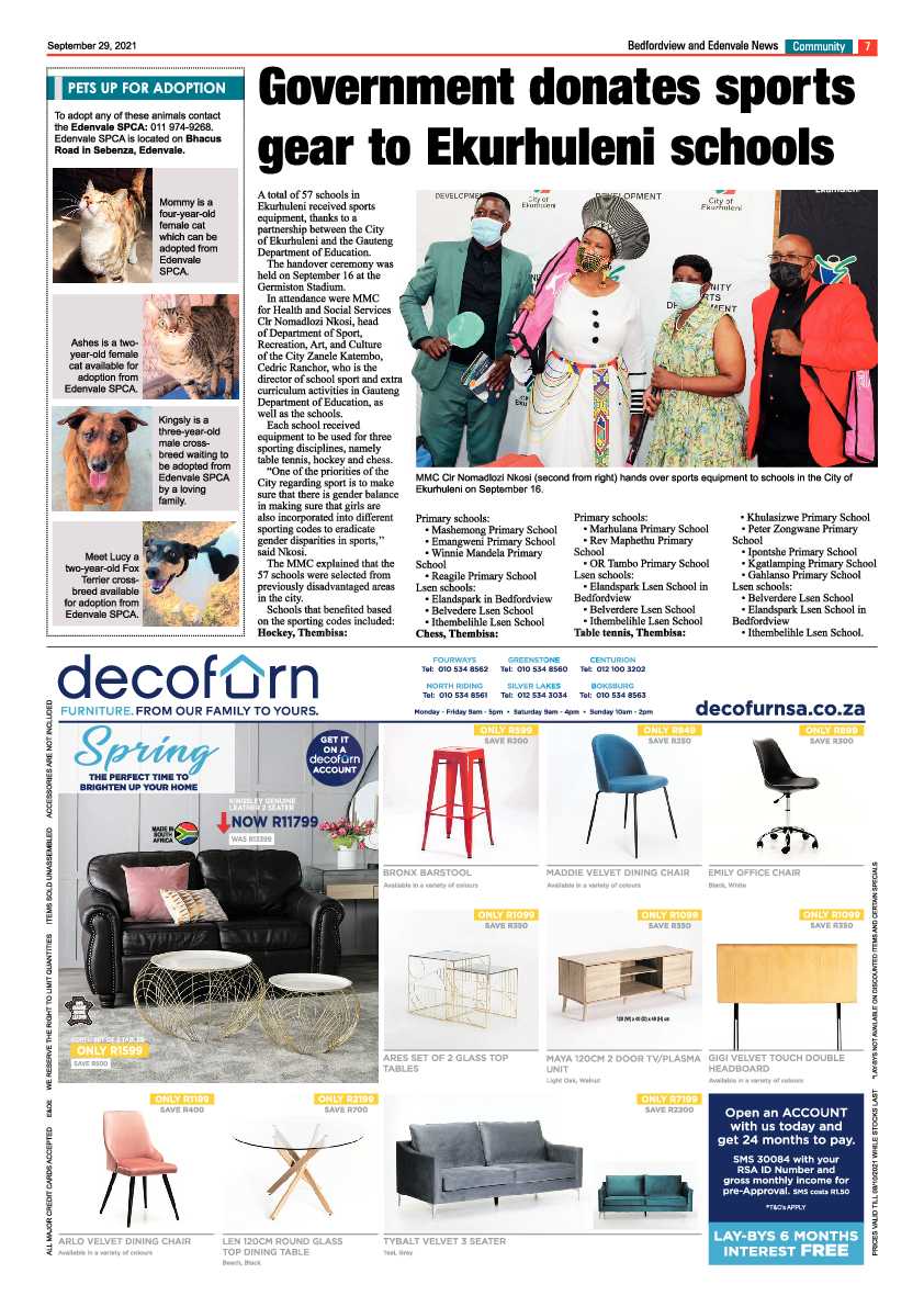 Bedfordview Edenvale News 29 September 2021 page 9