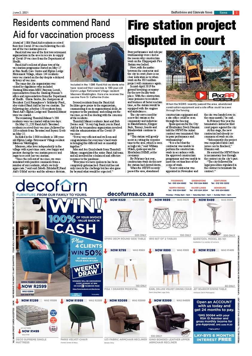 Bedfordview Edenvale News 2 June 2021 page 5