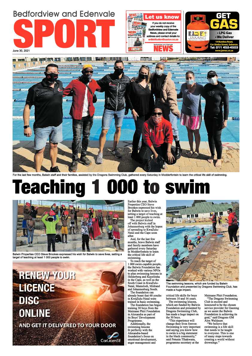 Bedfordview Edenvale News 30 June 2021 page 20