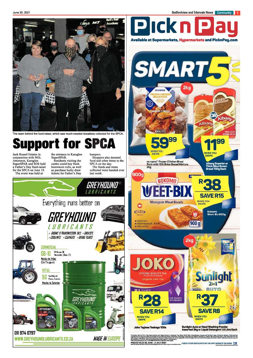 Bedfordview Edenvale News 30 June 2021 page 5