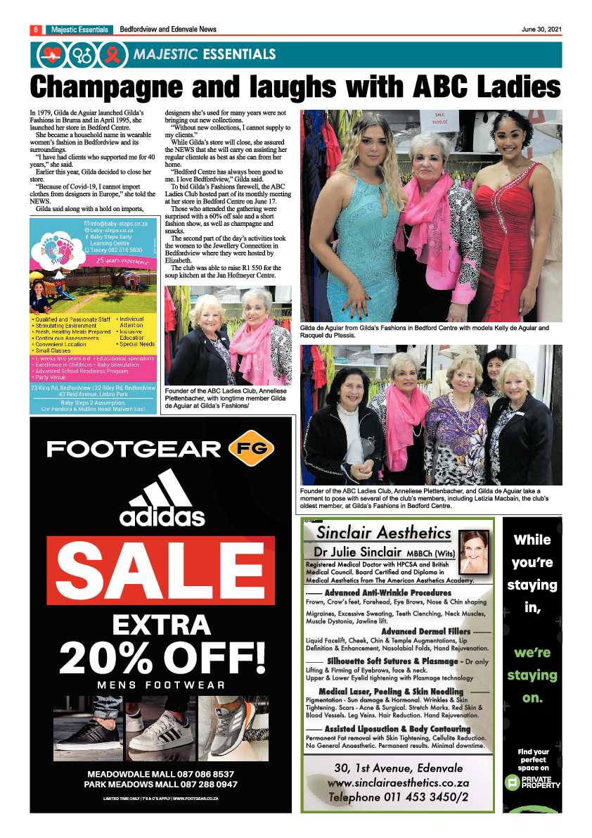 Bedfordview Edenvale News 30 June 2021 page 6