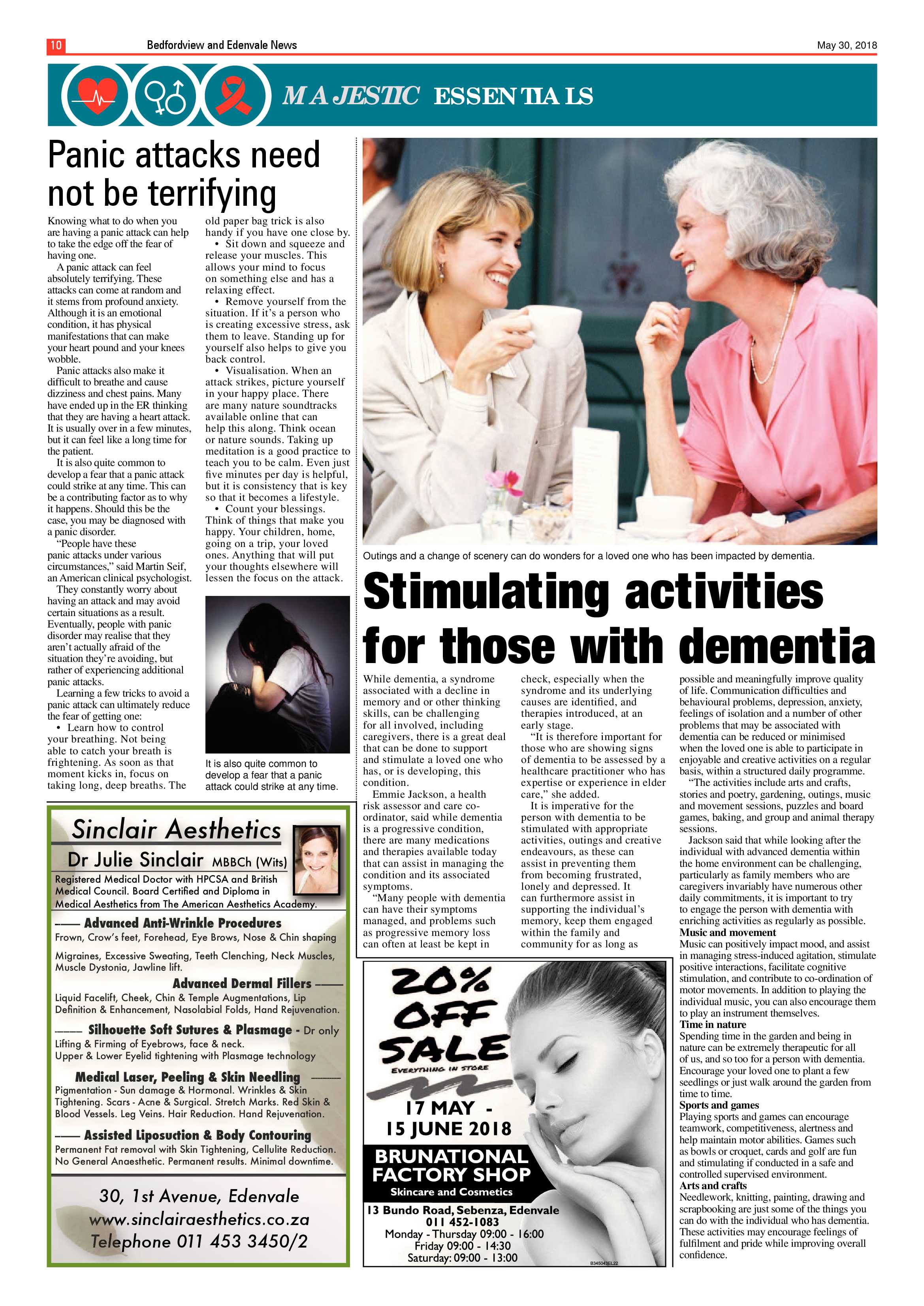 Bedfordview Edenvale News 30 May 2018 page 10