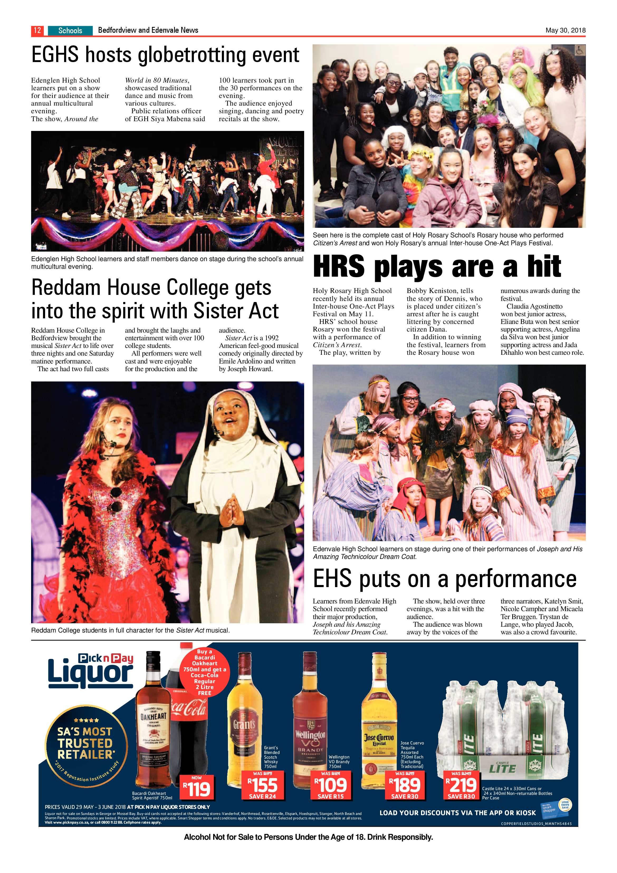 Bedfordview Edenvale News 30 May 2018 page 12