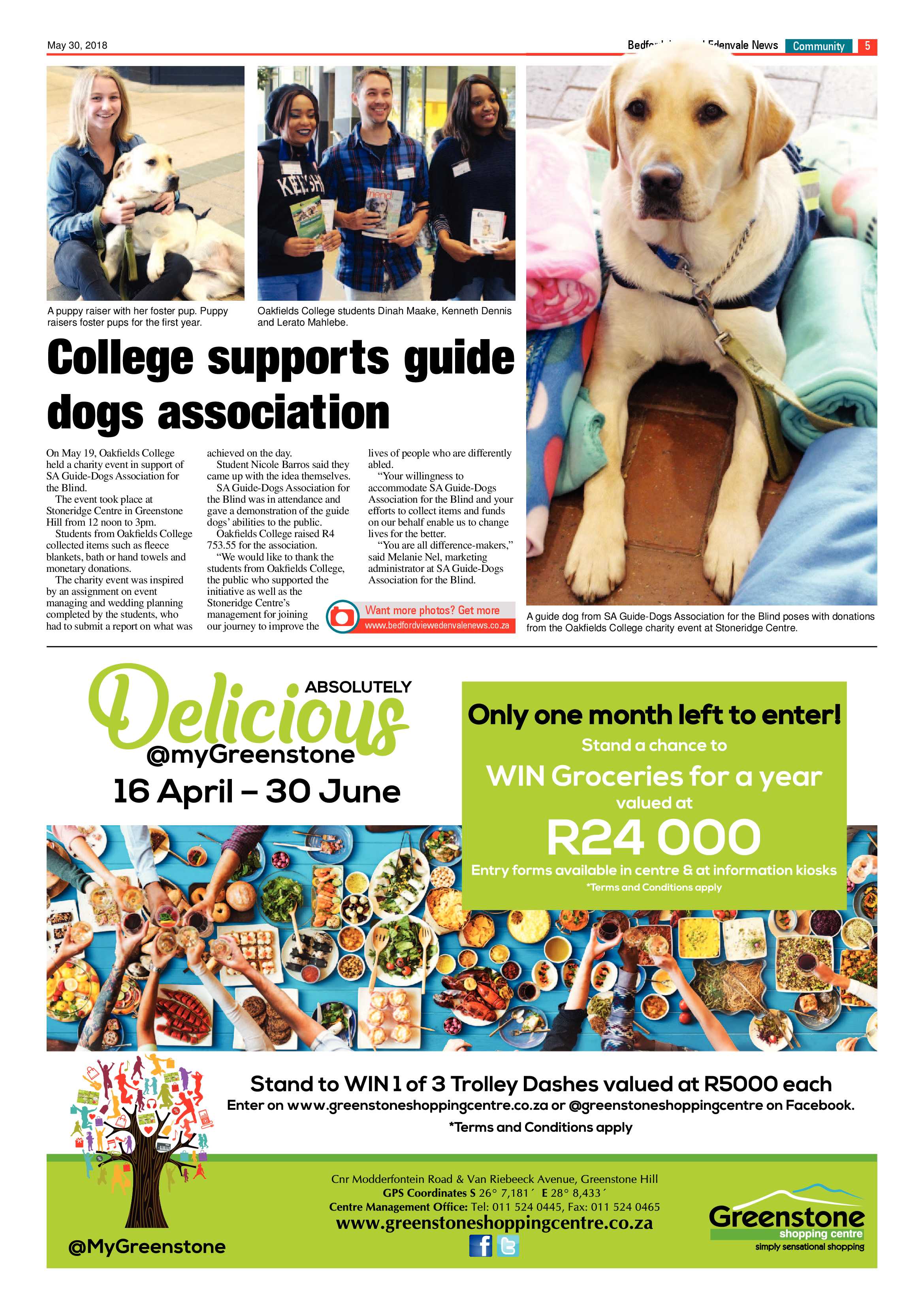 Bedfordview Edenvale News 30 May 2018 page 5