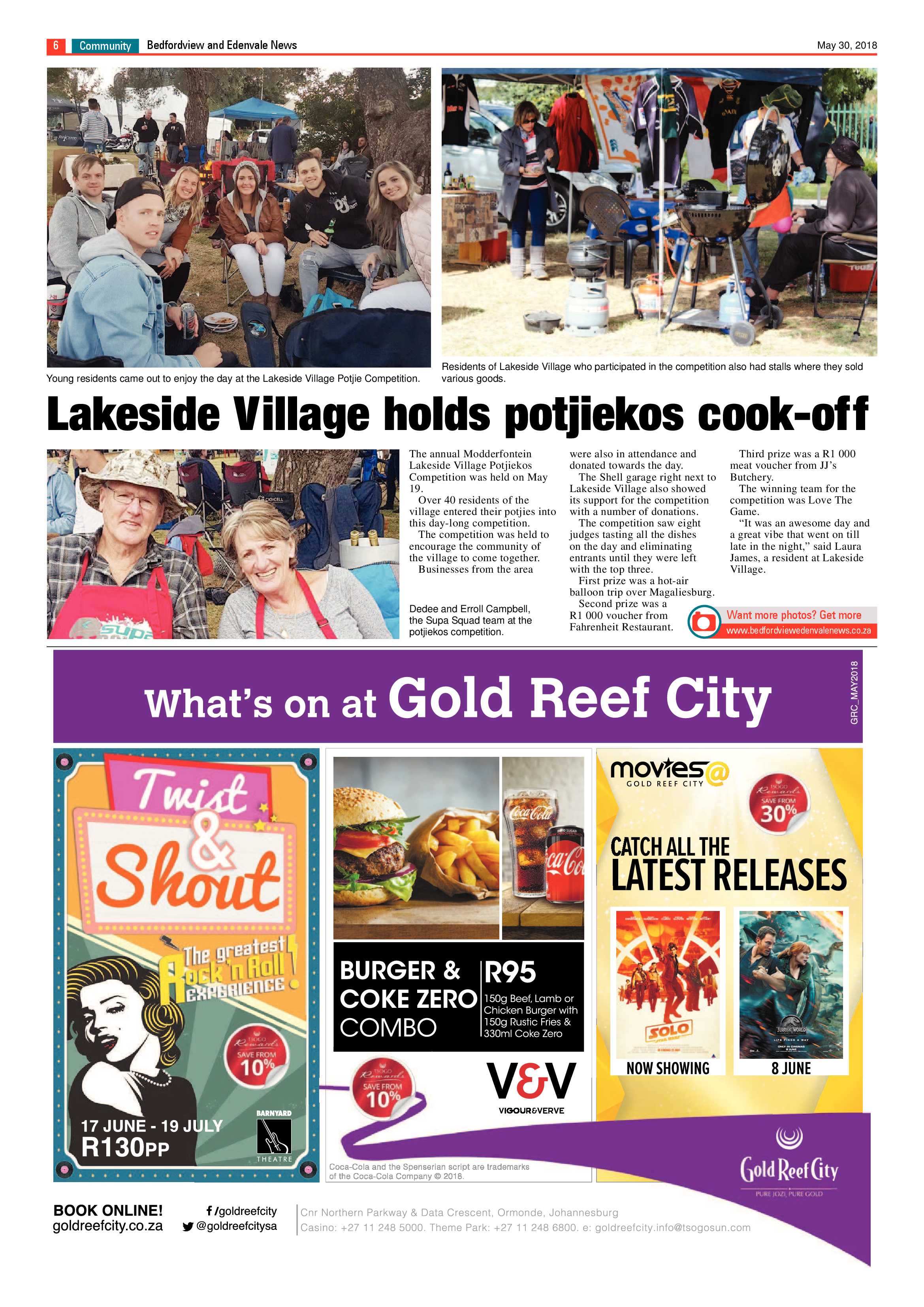 Bedfordview Edenvale News 30 May 2018 page 6