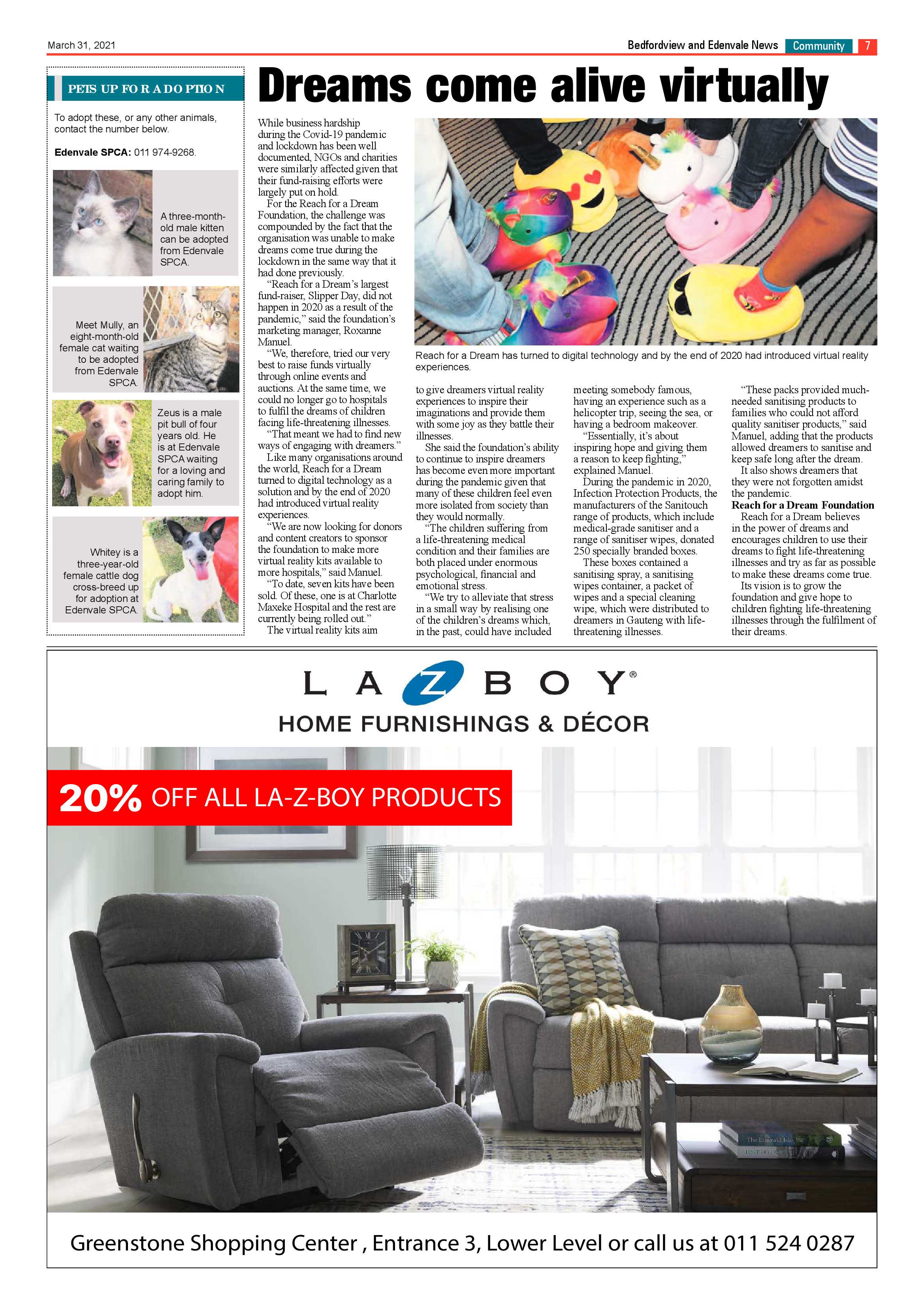 Bedfordview Edenvale News 31 March 2021 page 7