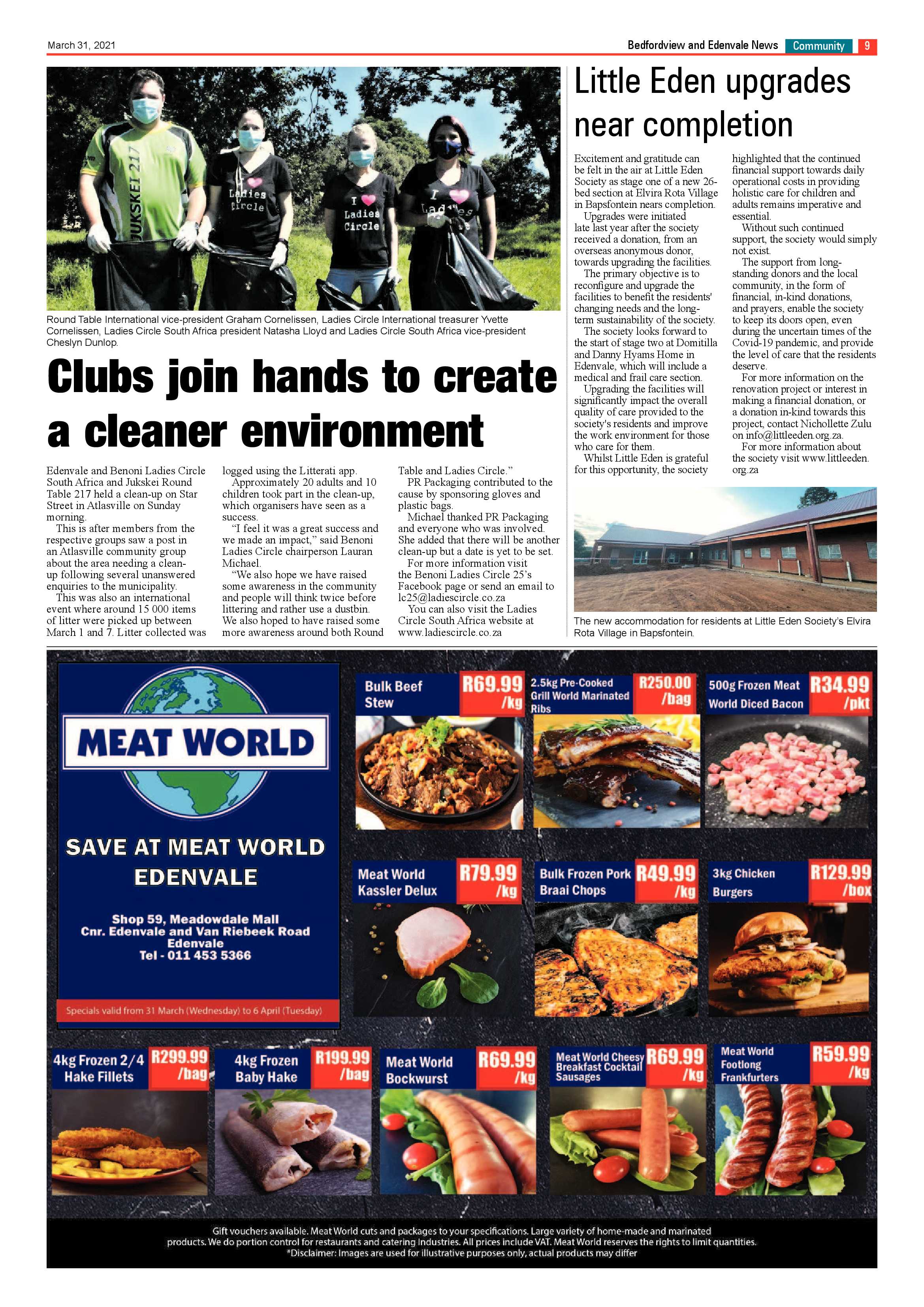 Bedfordview Edenvale News 31 March 2021 page 9