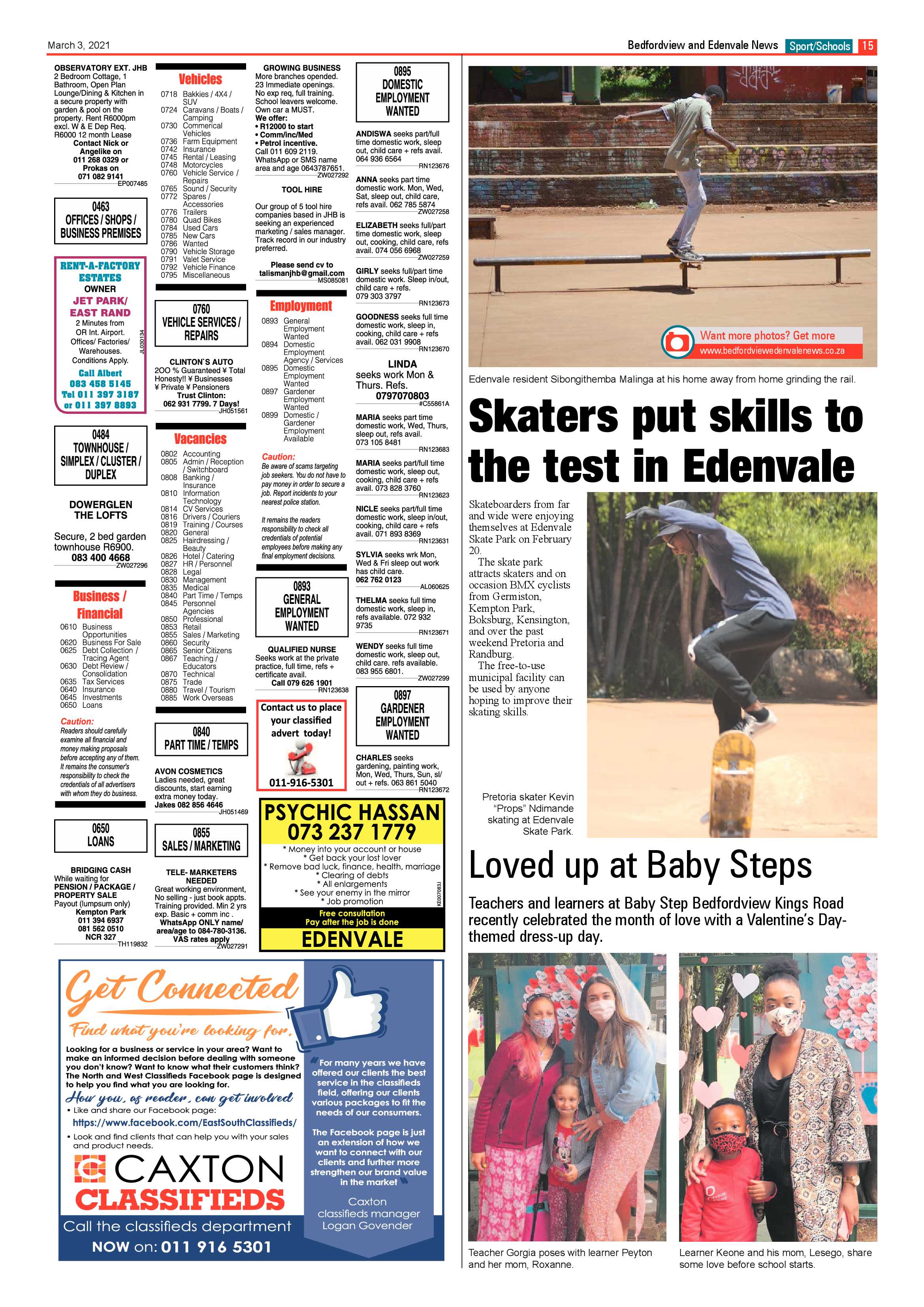 Bedfordview Edenvale News 3 March 2021 page 15