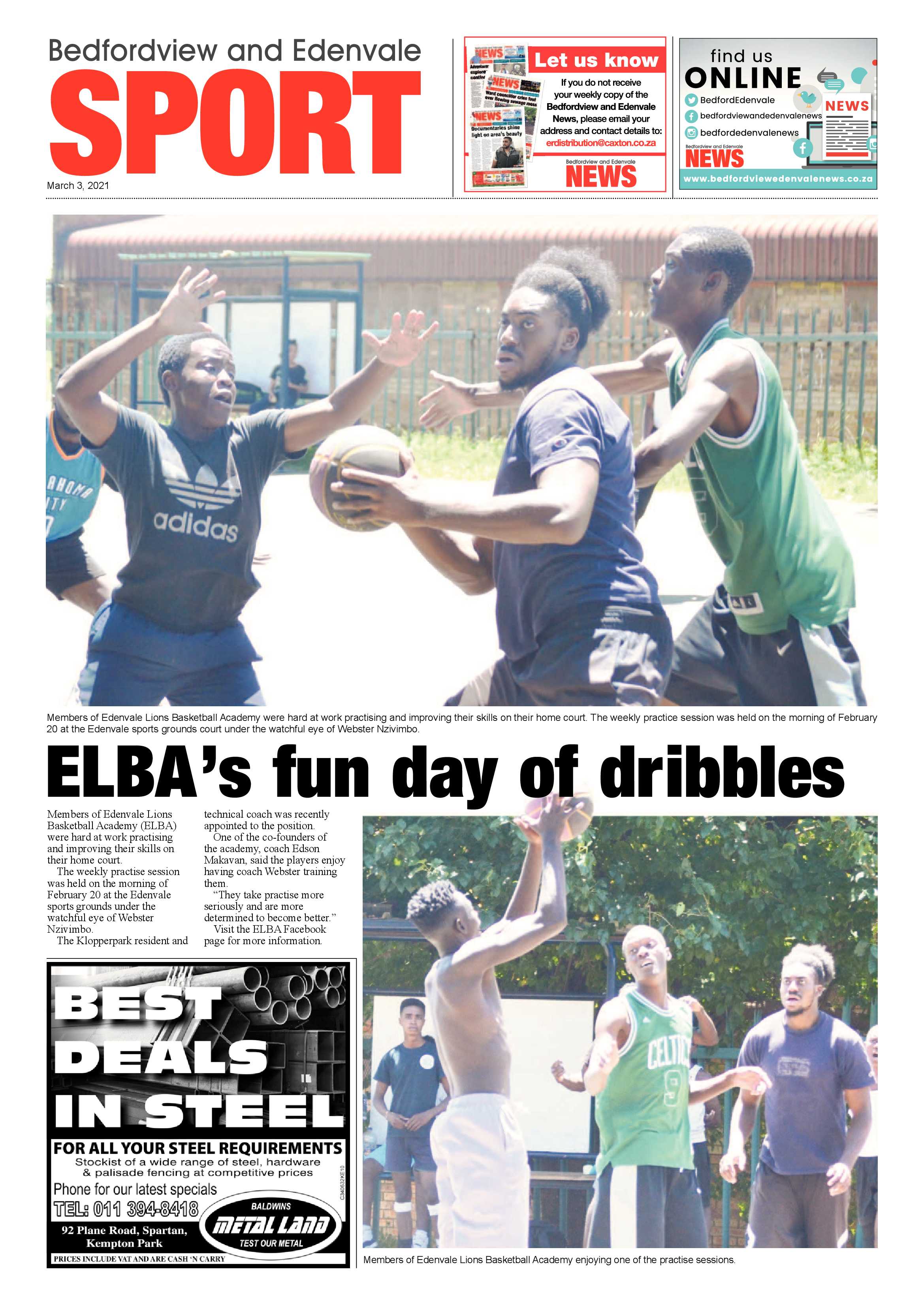 Bedfordview Edenvale News 3 March 2021 page 16