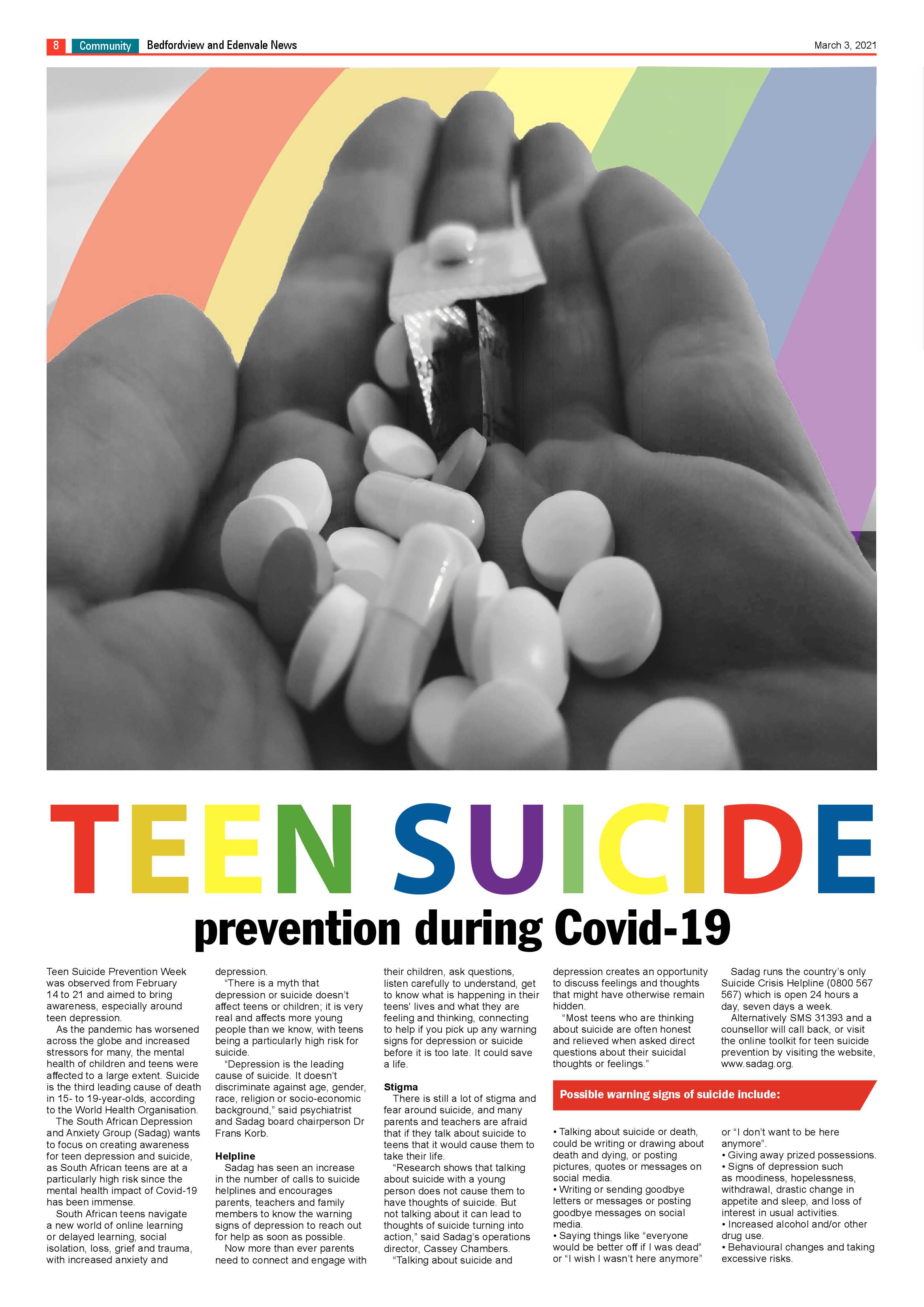 Bedfordview Edenvale News 3 March 2021 page 8