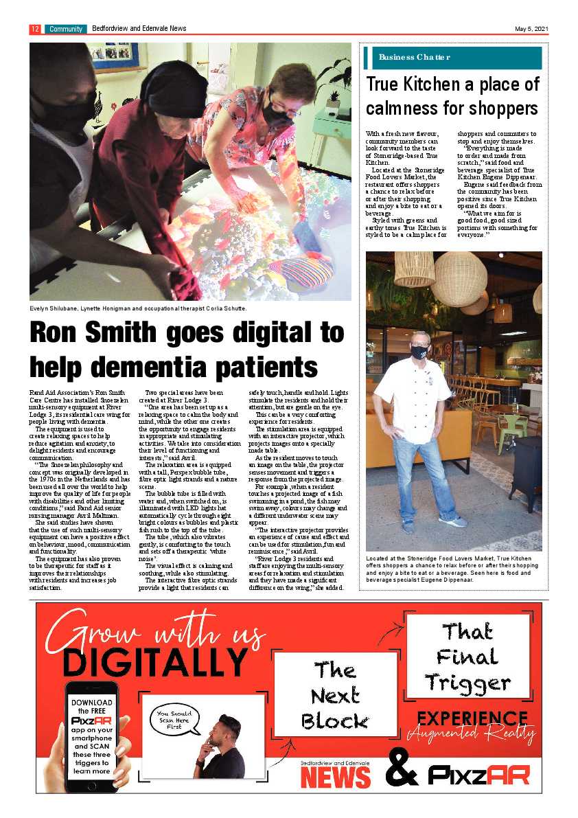 Bedfordview Edenvale News 7 May 2021 page 12