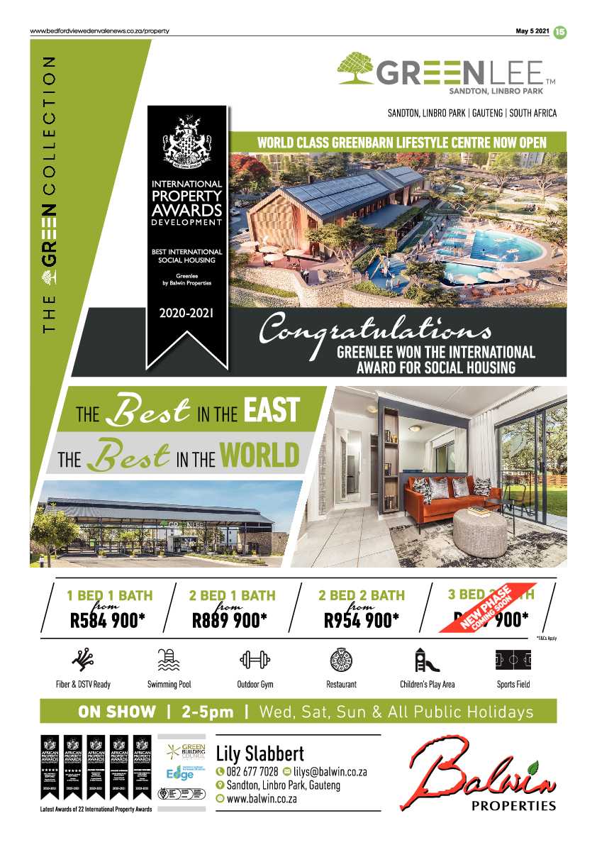 Bedfordview Edenvale News 7 May 2021 page 15
