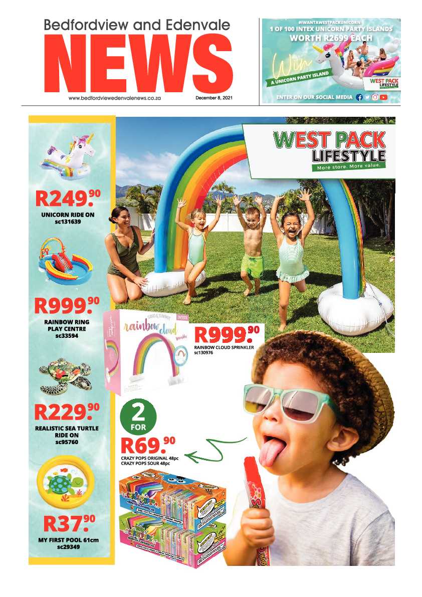 Bedfordview Edenvale News 8 December 2021 page 1