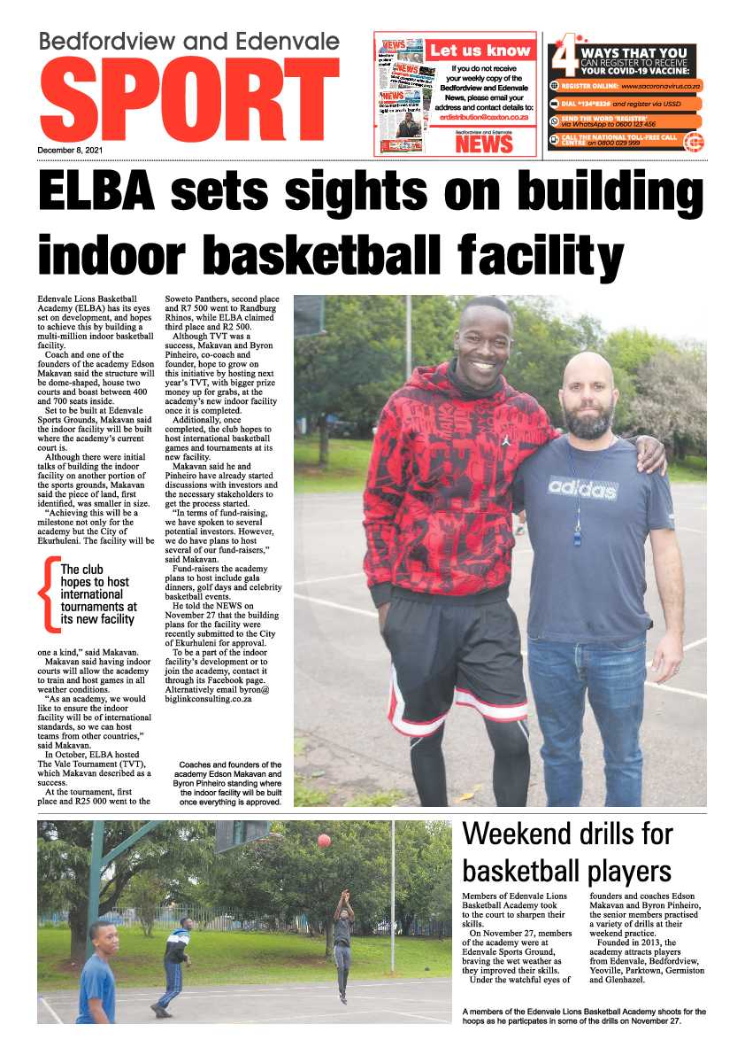 Bedfordview Edenvale News 8 December 2021 page 18