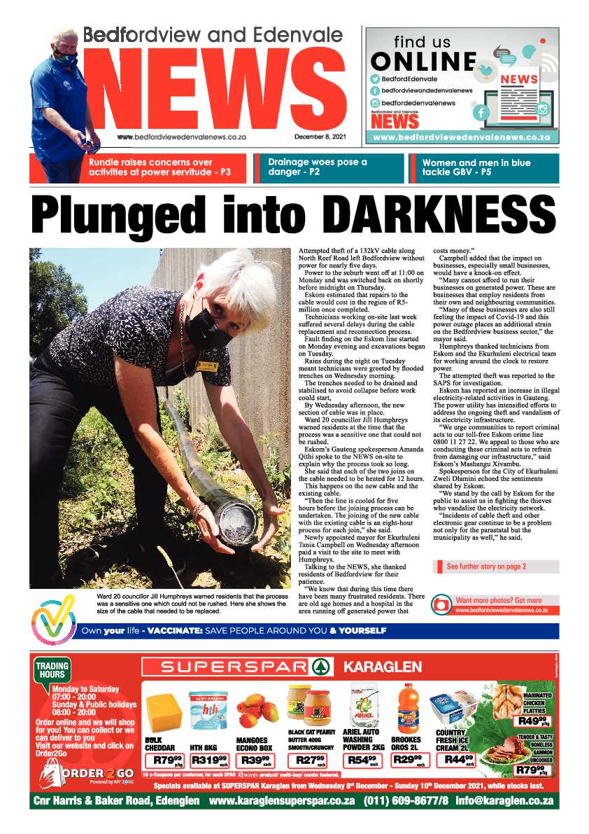 Bedfordview Edenvale News 8 December 2021 page 3