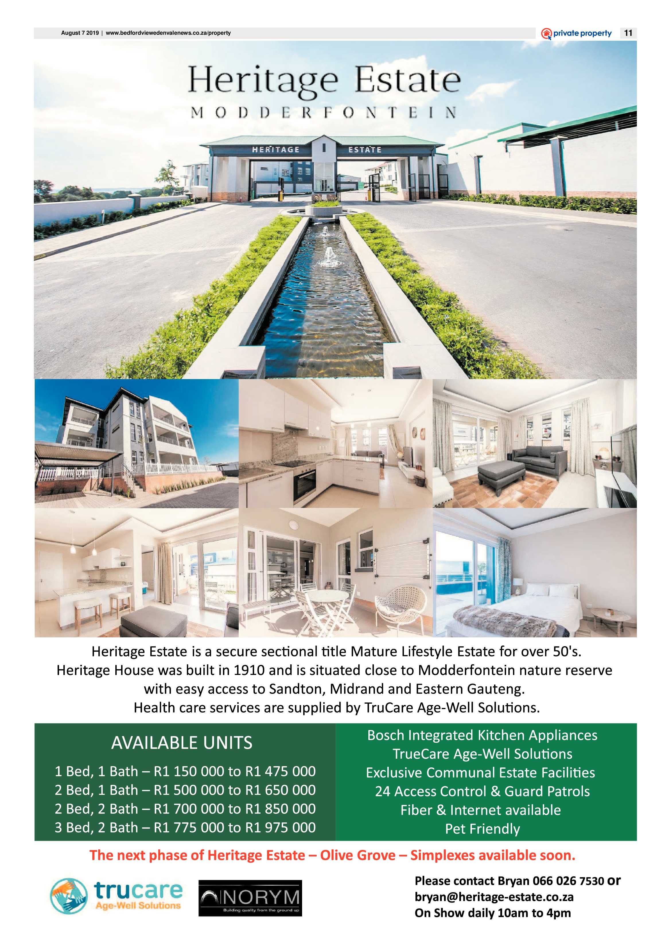 Bedfordview  and Edenvale News 07 August 2019 page 11