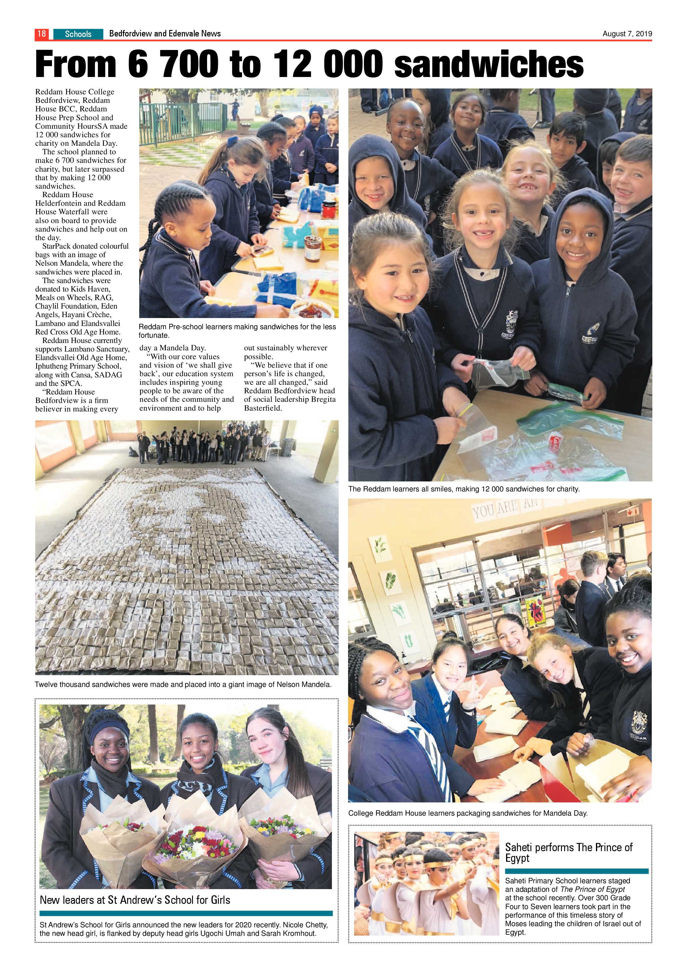 Bedfordview  and Edenvale News 07 August 2019 page 18