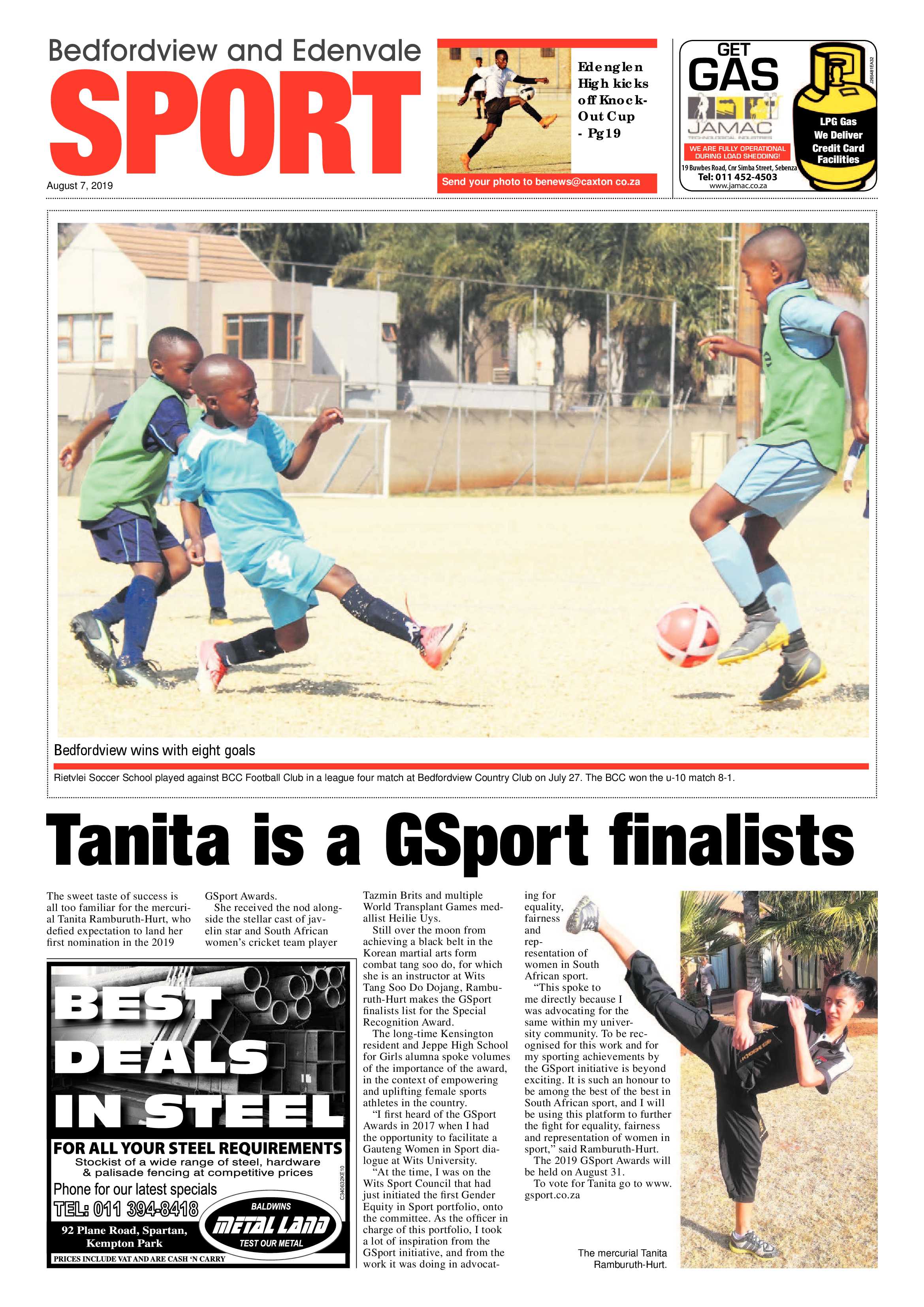 Bedfordview  and Edenvale News 07 August 2019 page 20