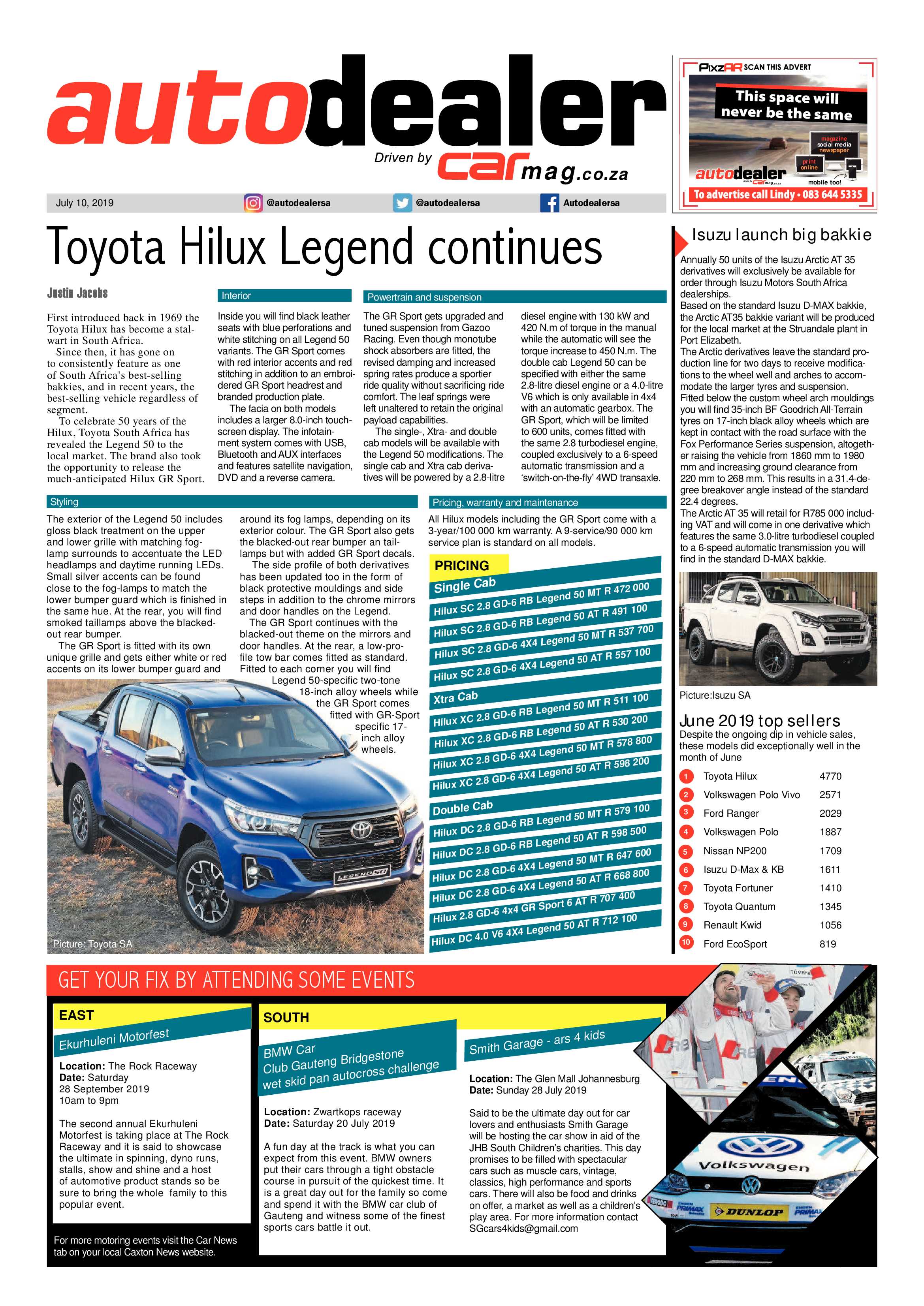 Bedfordview  and Edenvale News 10 July 2019 page 17