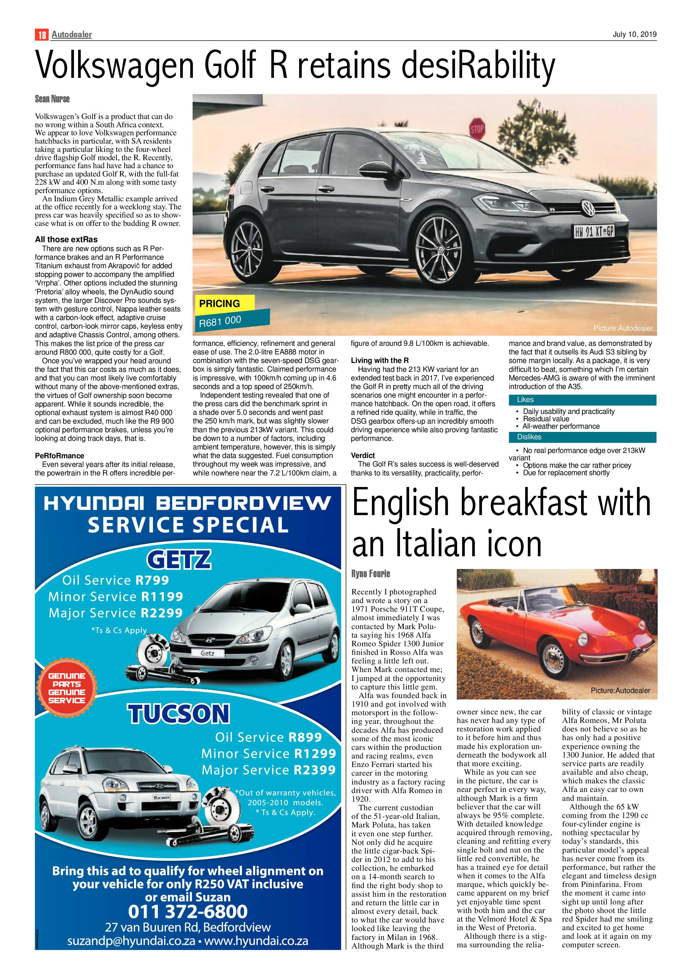 Bedfordview  and Edenvale News 10 July 2019 page 18