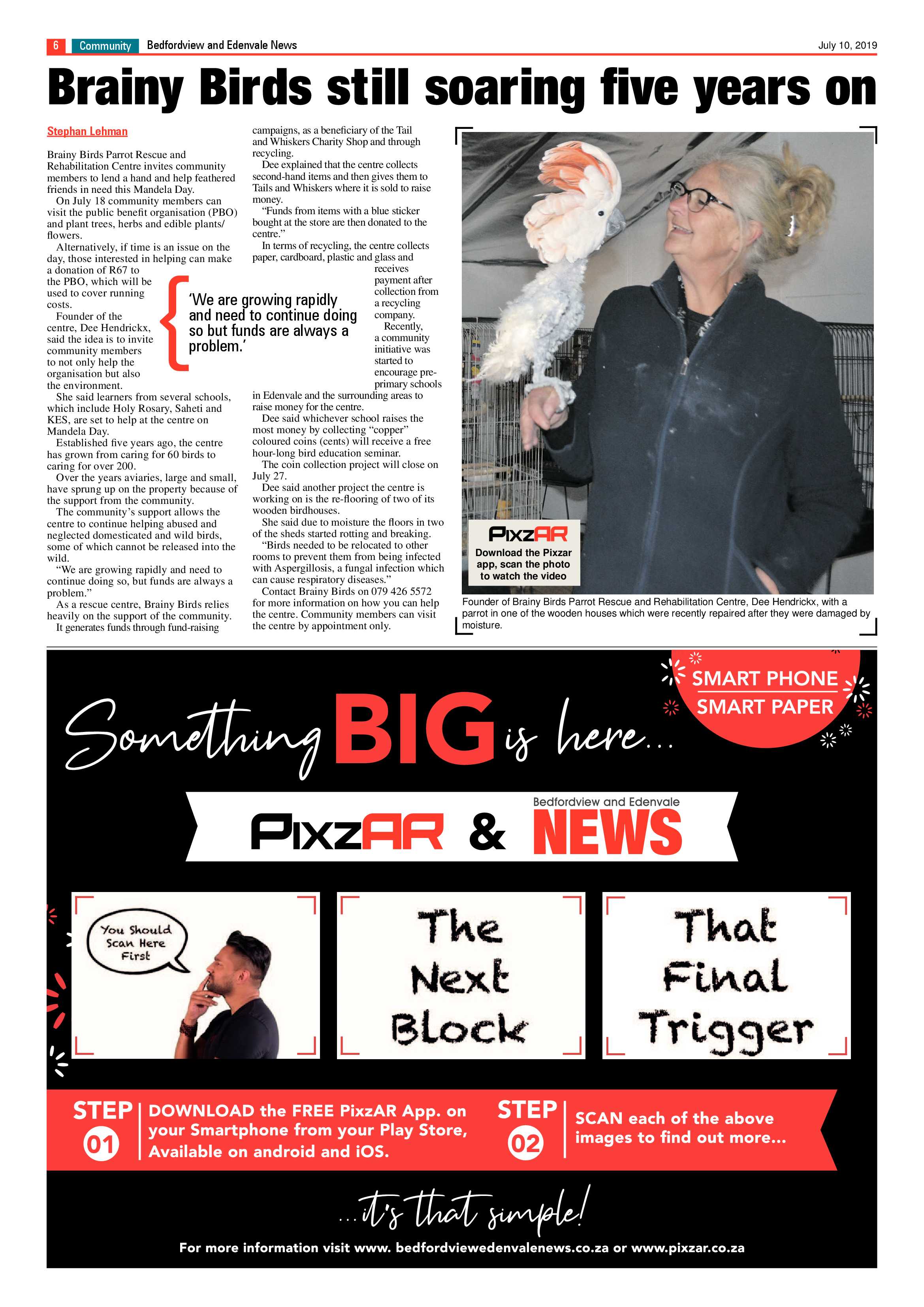 Bedfordview  and Edenvale News 10 July 2019 page 6