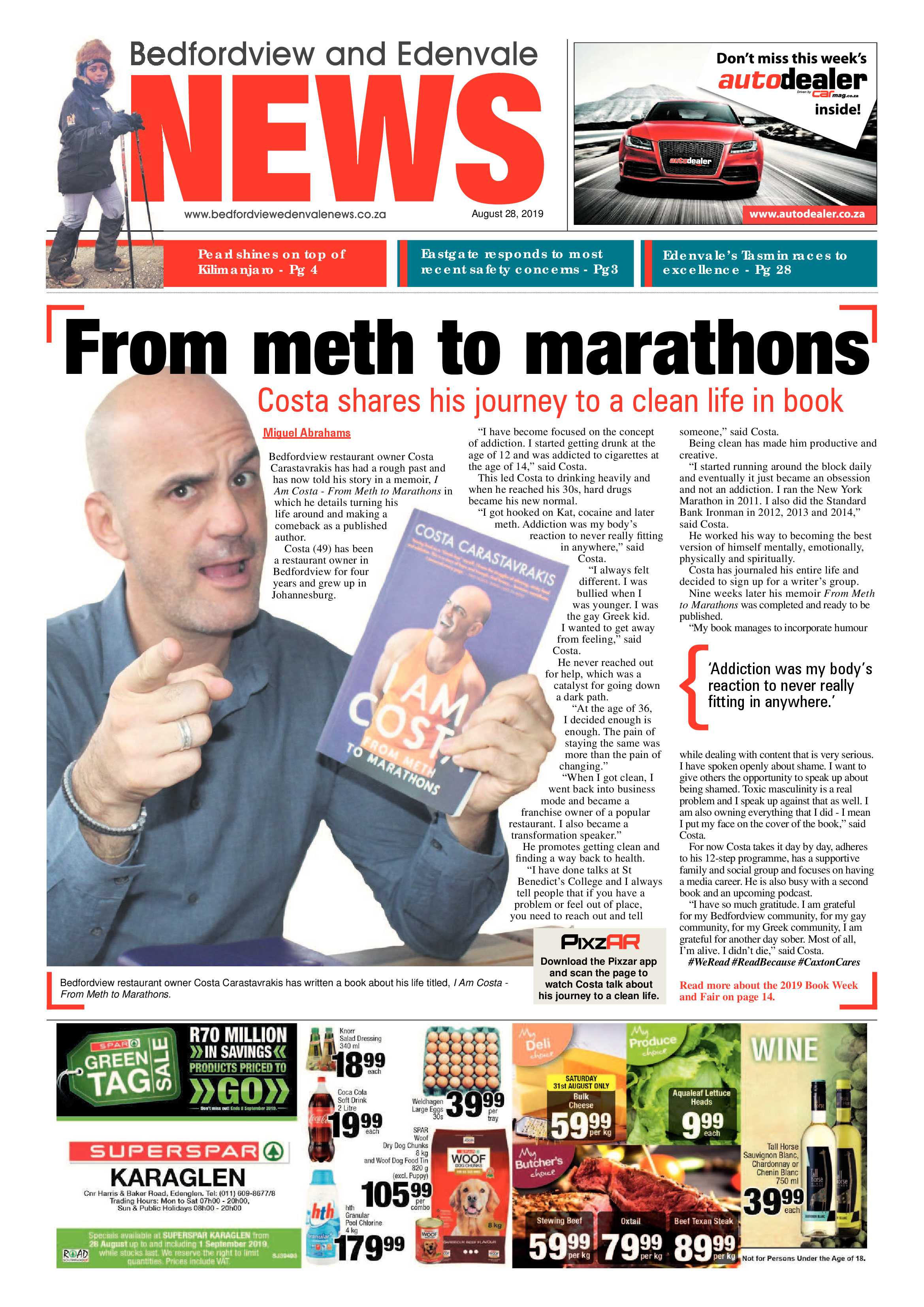 Bedfordview and Edenavale News 28 August 2019 page 1
