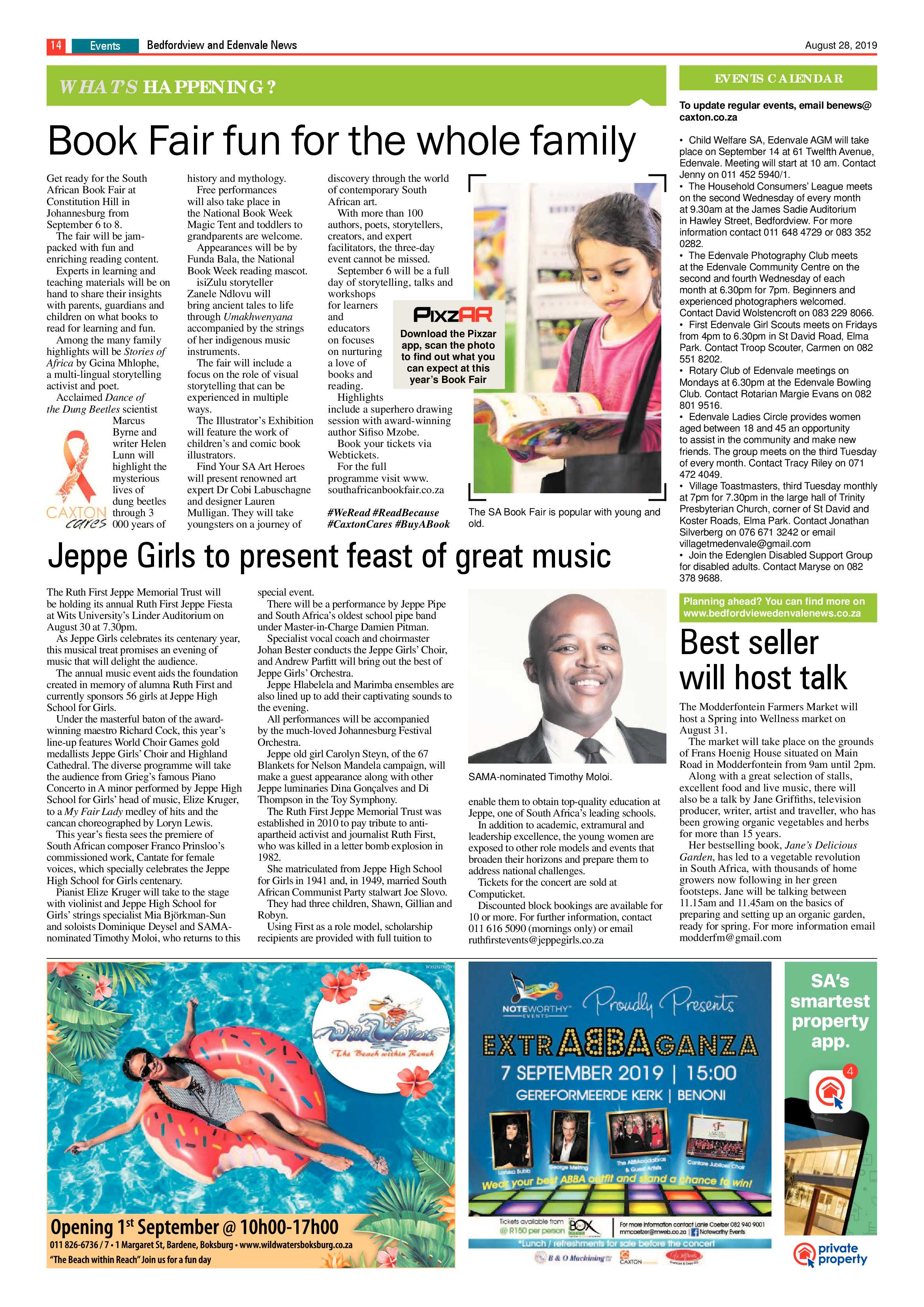 Bedfordview and Edenavale News 28 August 2019 page 14