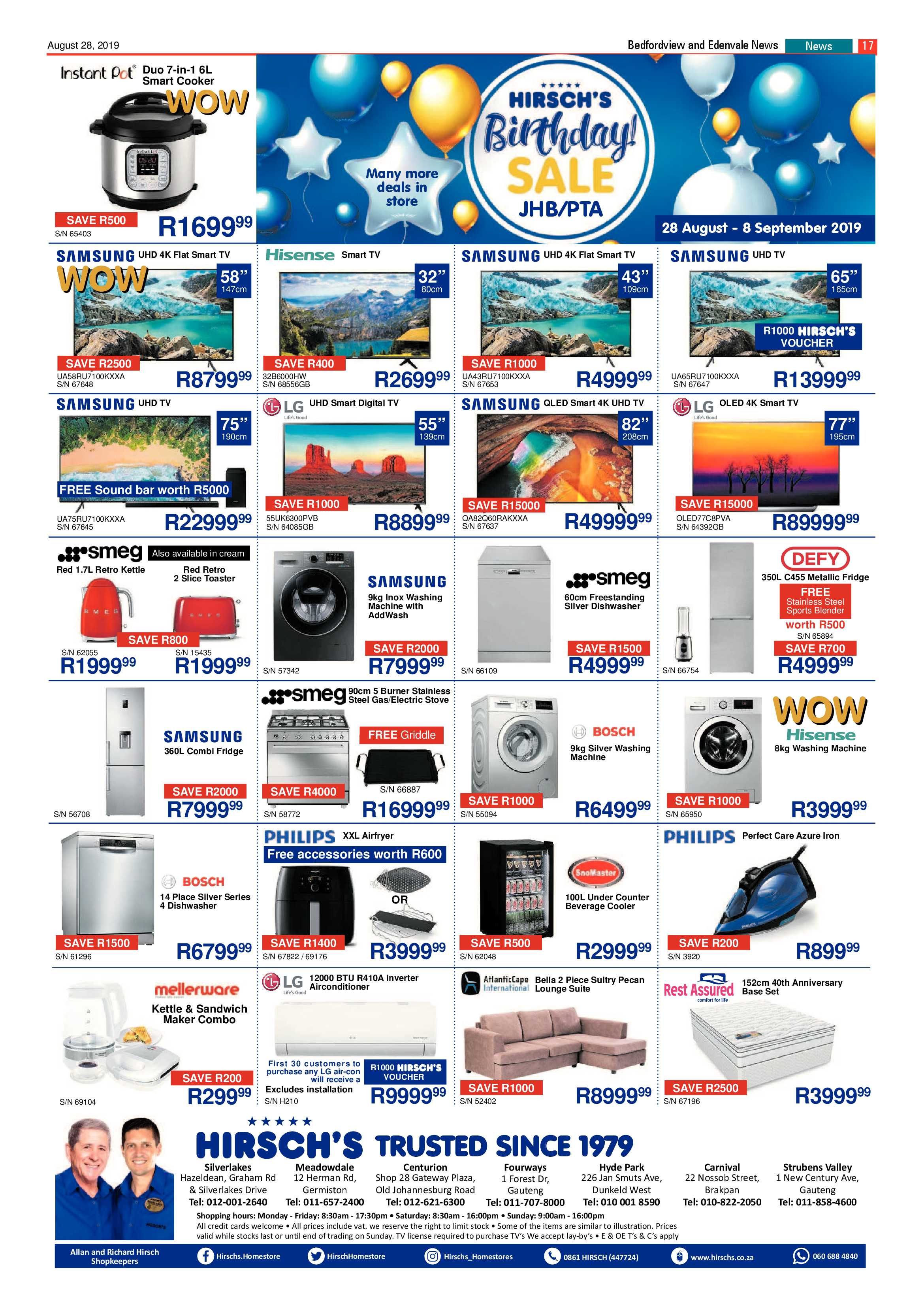 Bedfordview and Edenavale News 28 August 2019 page 17