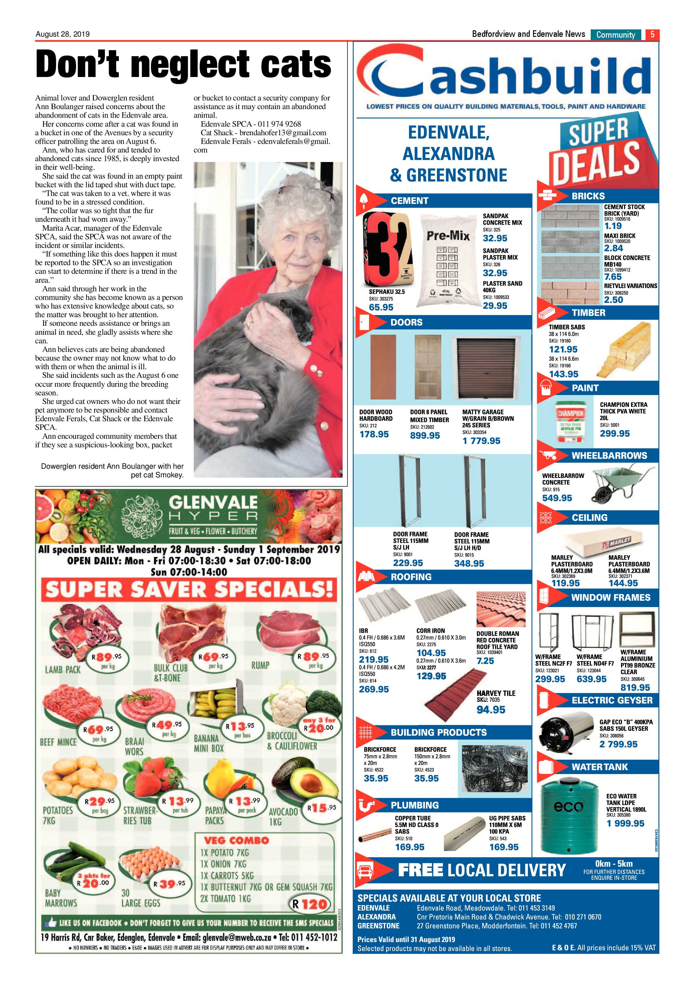 Bedfordview and Edenavale News 28 August 2019 page 5