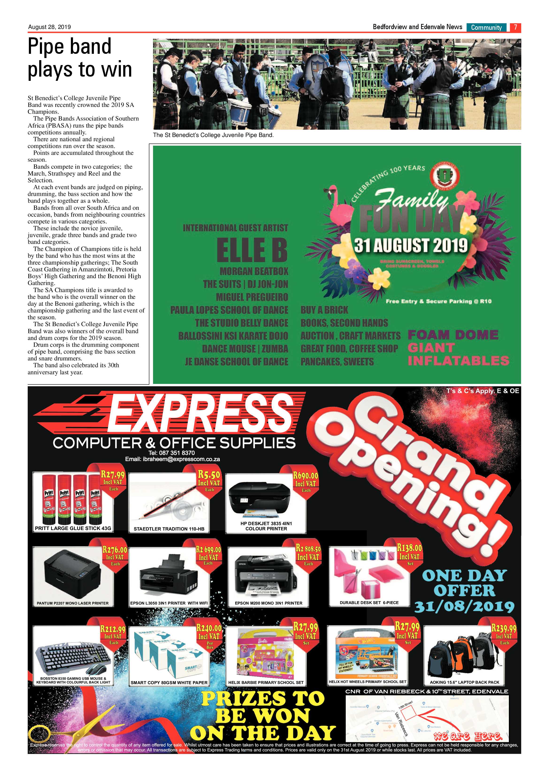 Bedfordview and Edenavale News 28 August 2019 page 7