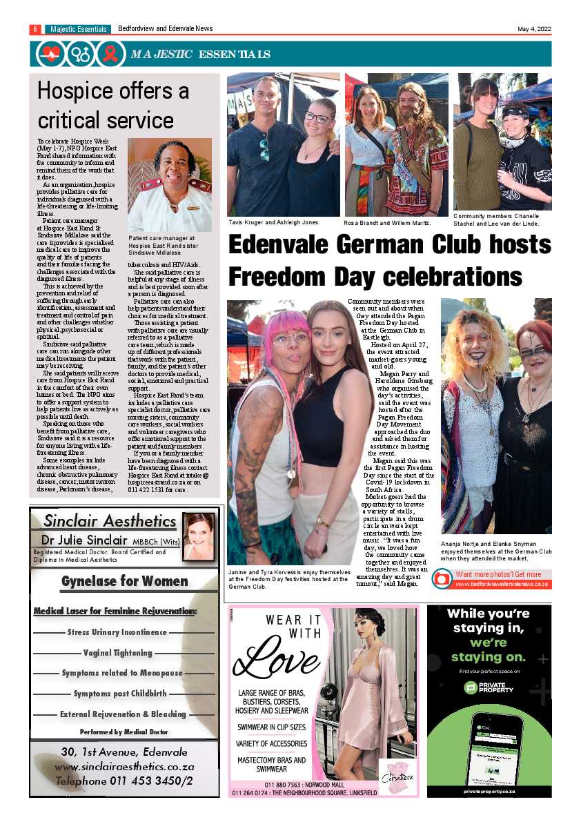 Bedfordview and Edenvale News 04 May 2022 page 6