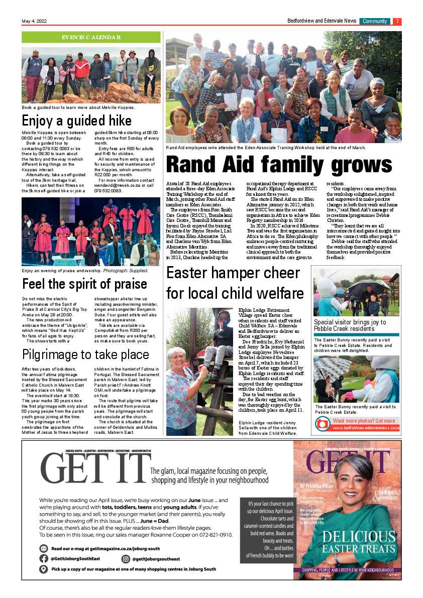 Bedfordview and Edenvale News 04 May 2022 page 7