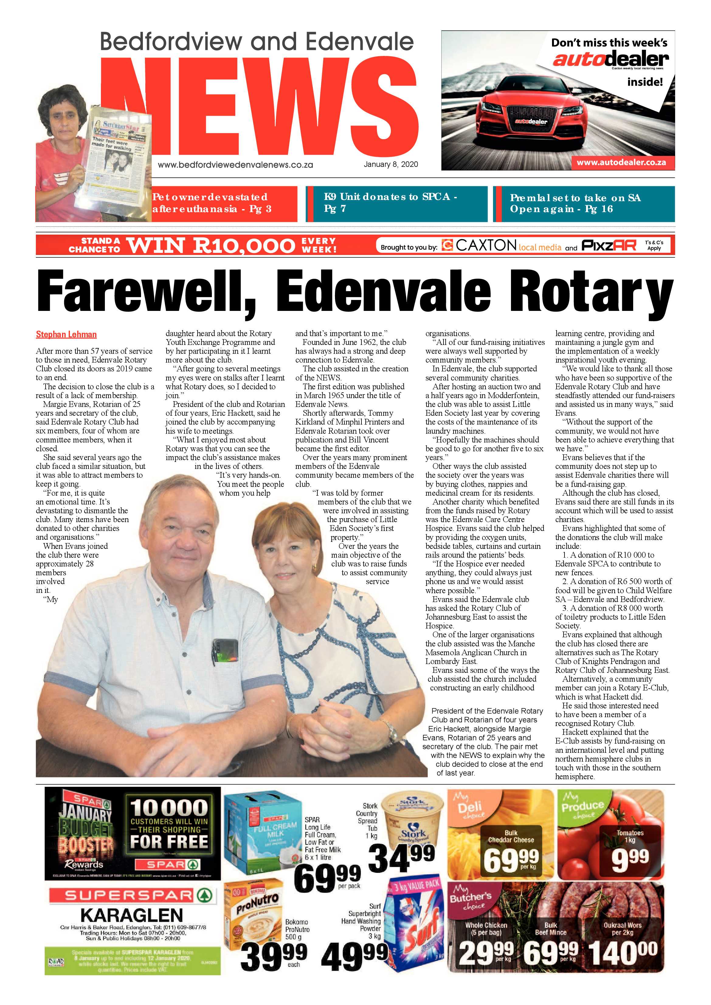 Bedfordview and Edenvale 08 Janaury 2020 page 1