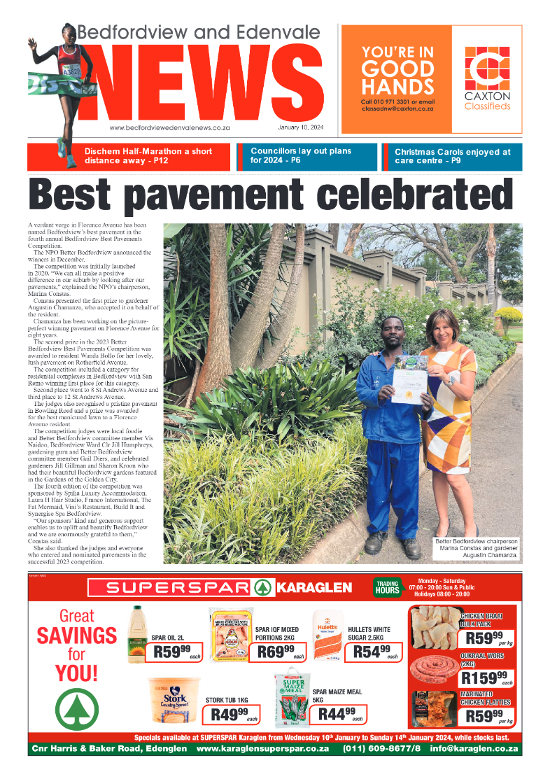 Bedfordview and Edenvale 10 January 2024 page 1