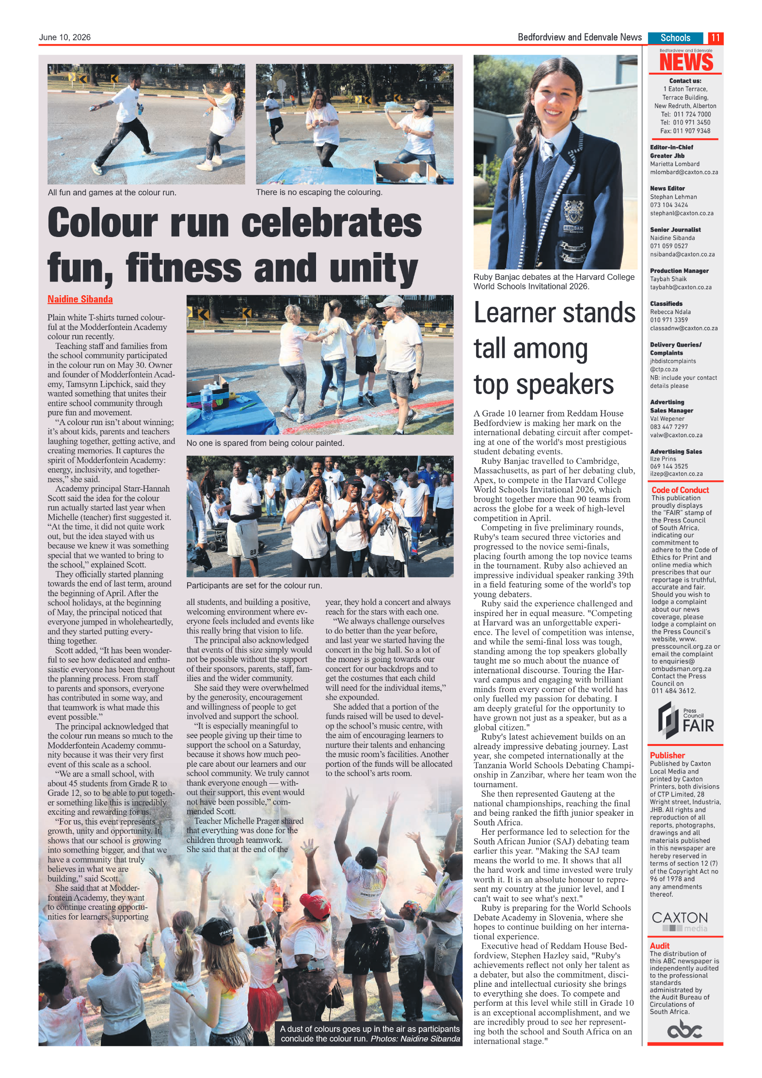 Bedfordview and Edenvale 10 June 2026 page 13