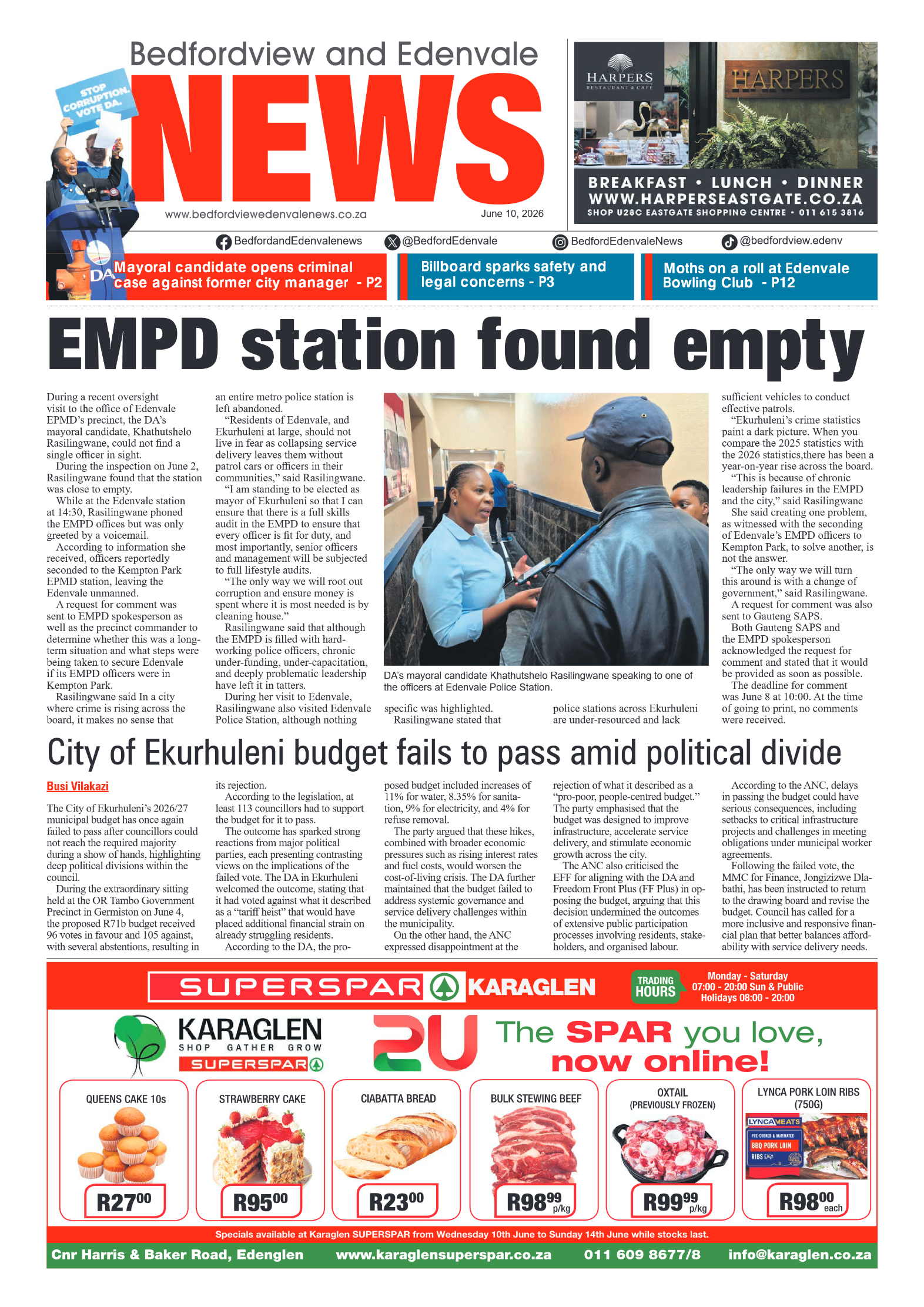 Bedfordview and Edenvale 10 June 2026 page 3