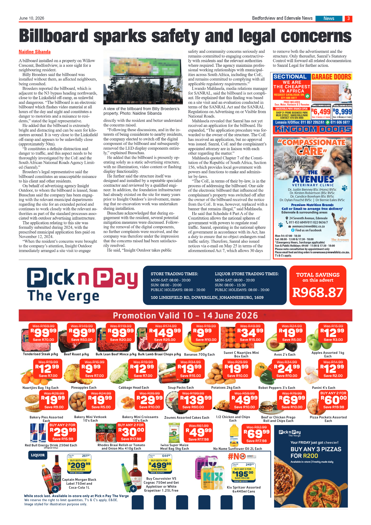 Bedfordview and Edenvale 10 June 2026 page 5