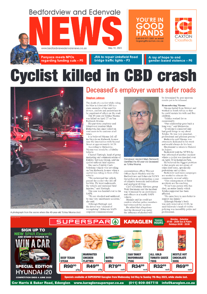 Bedfordview and Edenvale 10 May 2023 page 1