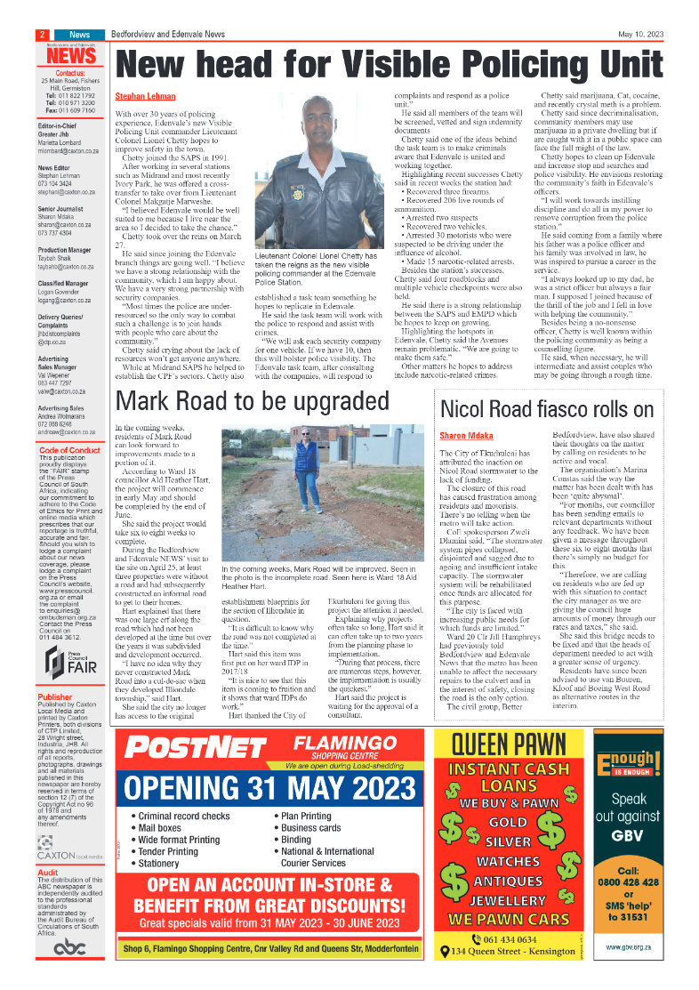 Bedfordview and Edenvale 10 May 2023 page 2
