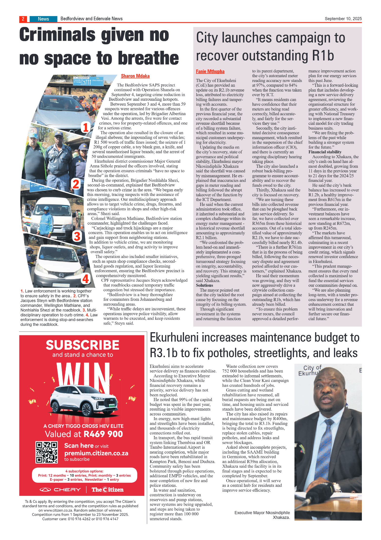 Bedfordview and Edenvale 10 September 2025 page 2