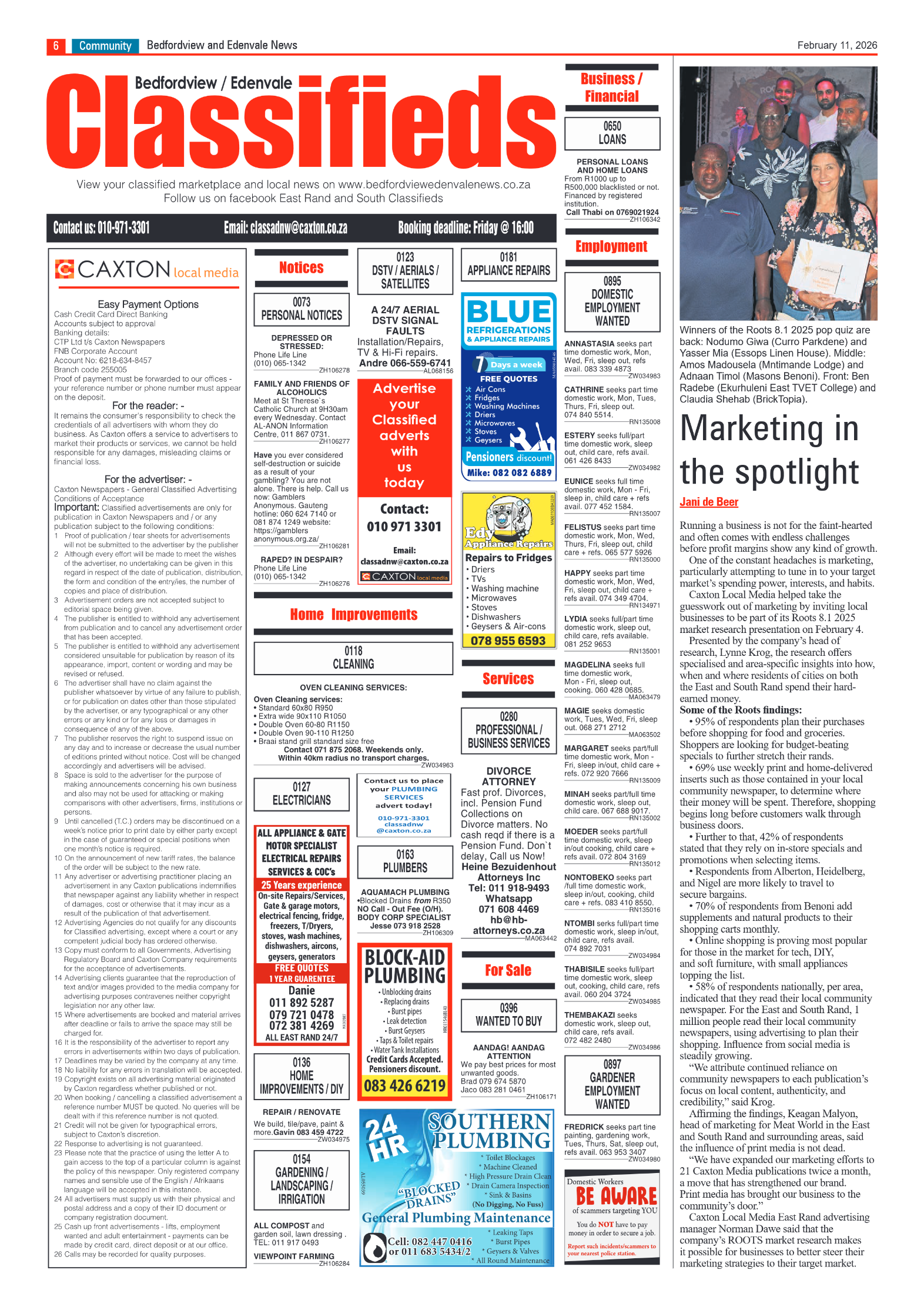 Bedfordview and Edenvale 11 February 2026 page 8