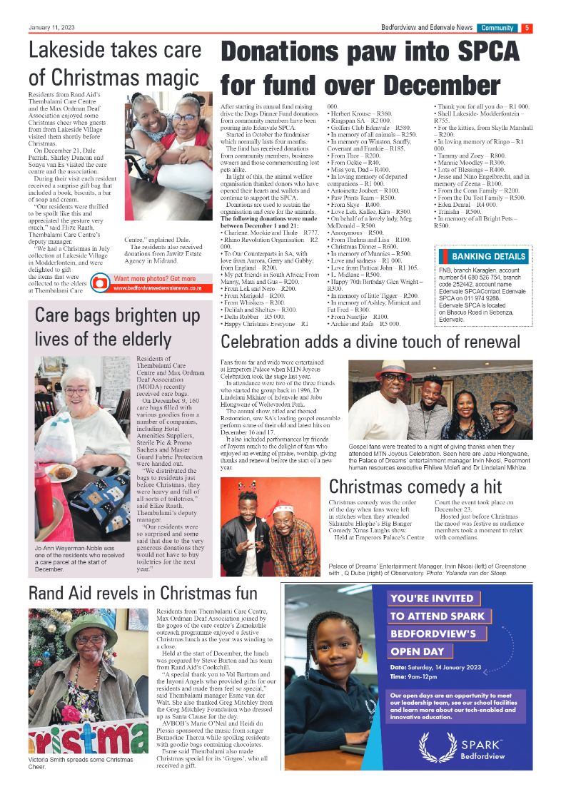 Bedfordview and Edenvale 11 Janaury 2023 page 5