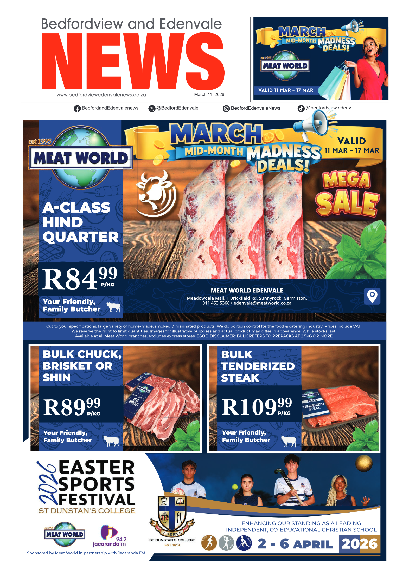 Bedfordview and Edenvale 11 March 2026 page 1