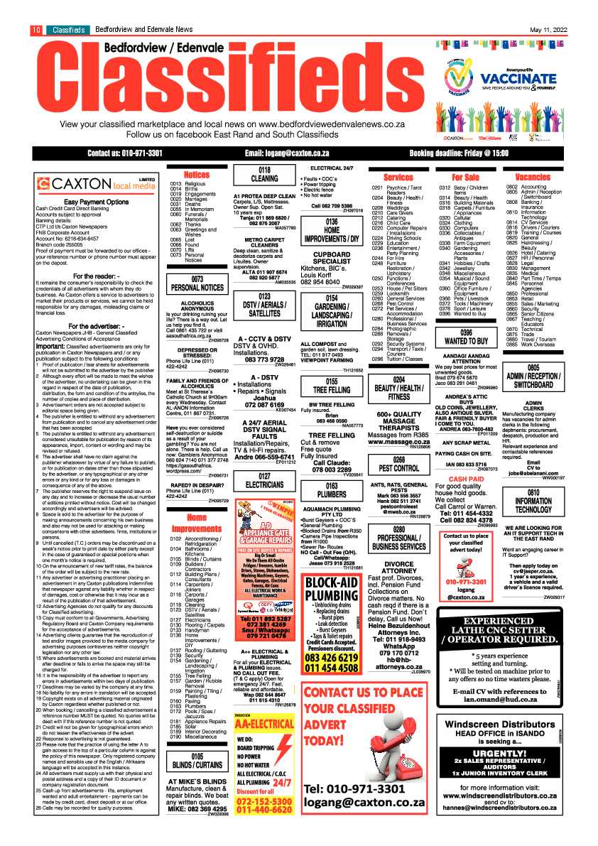 Bedfordview and Edenvale 11 May 2022 page 10
