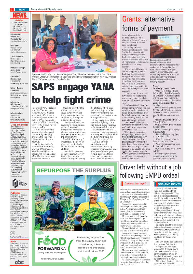 Bedfordview and Edenvale 11 October 2023 page 2
