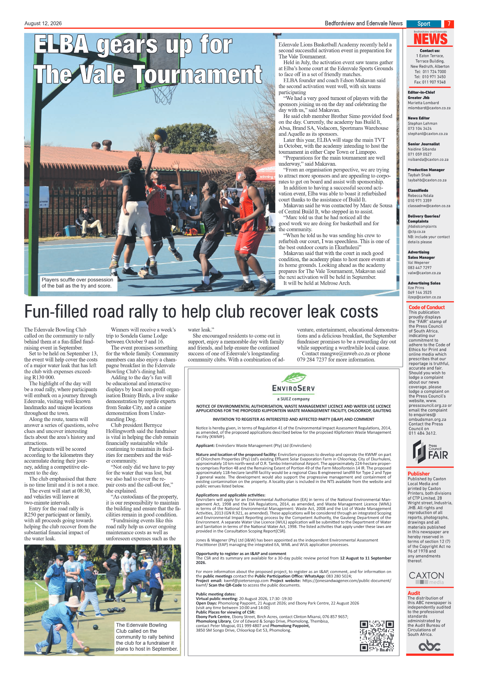 Bedfordview and Edenvale 12 August 2026 page 7