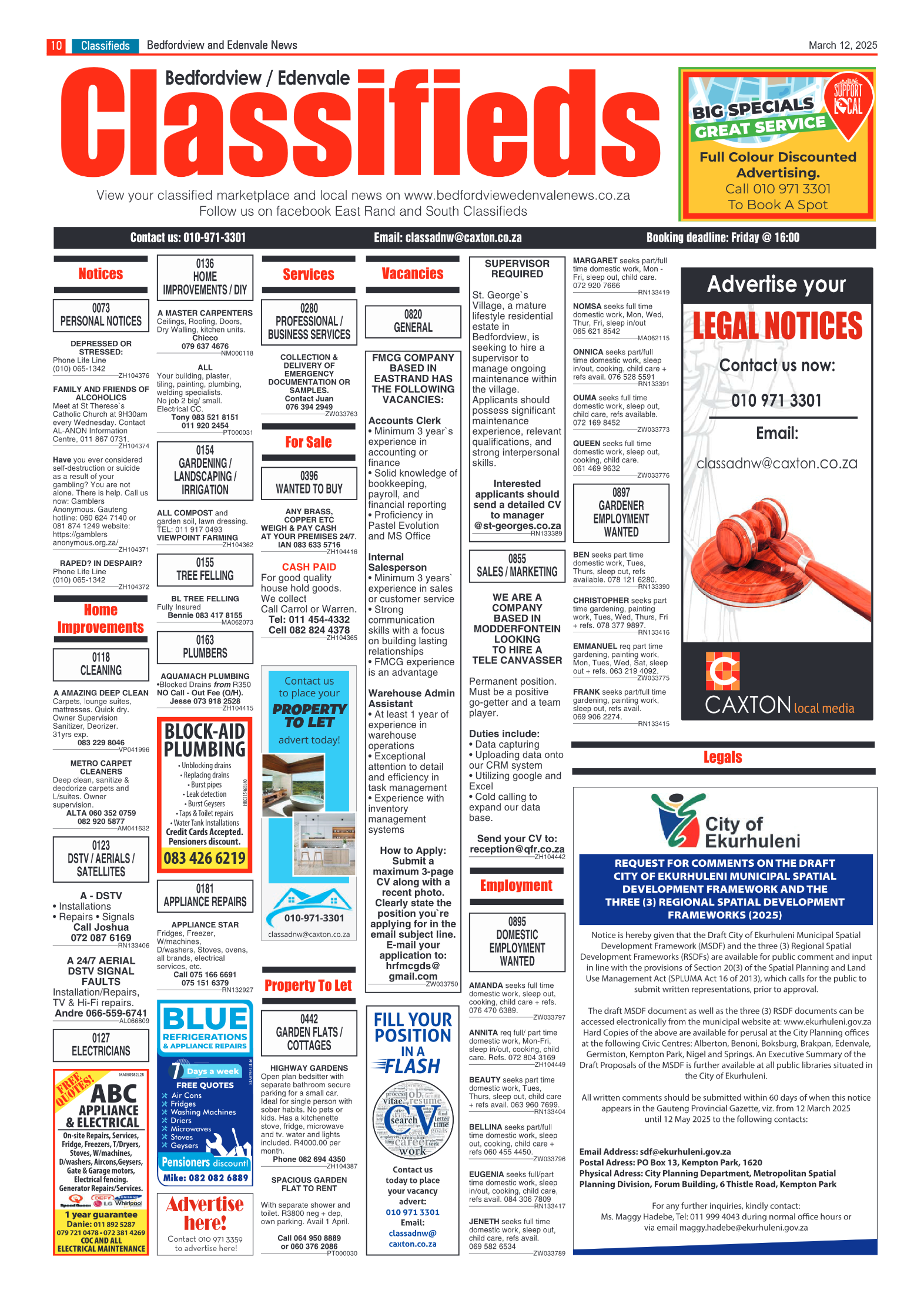 Bedfordview and Edenvale 12 March 2025 page 12