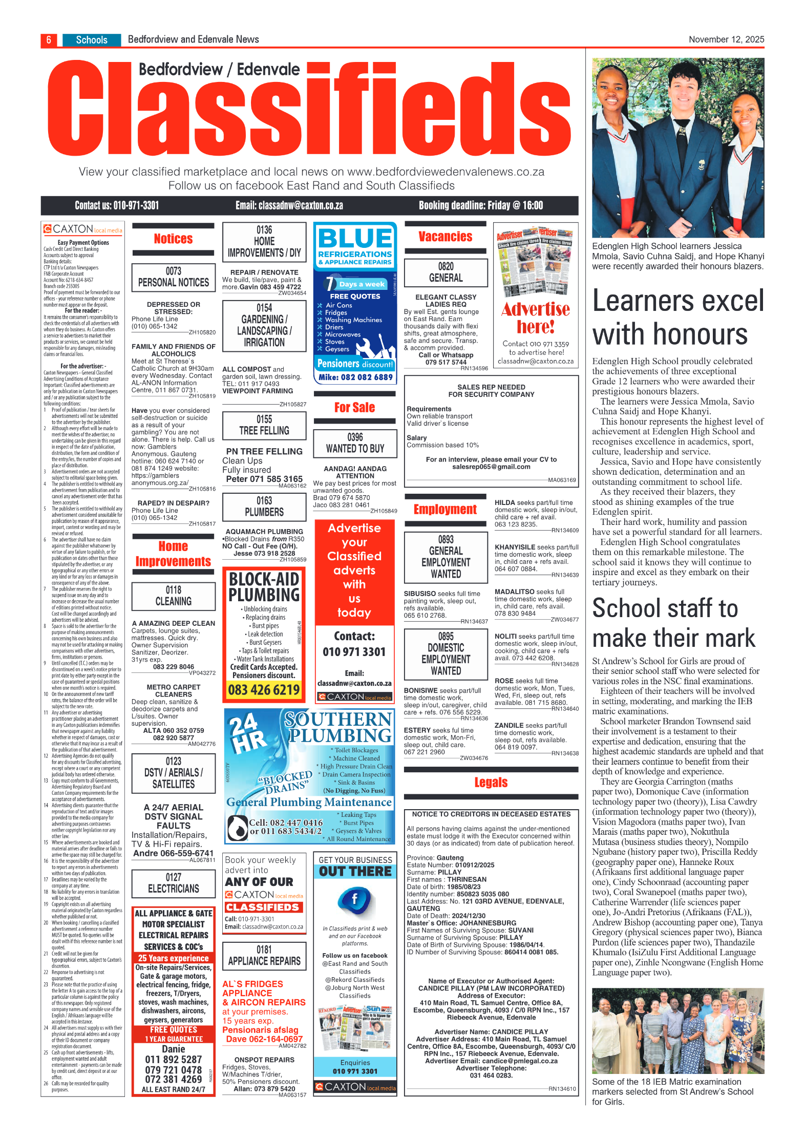 Bedfordview and Edenvale 12 November 2025 page 8